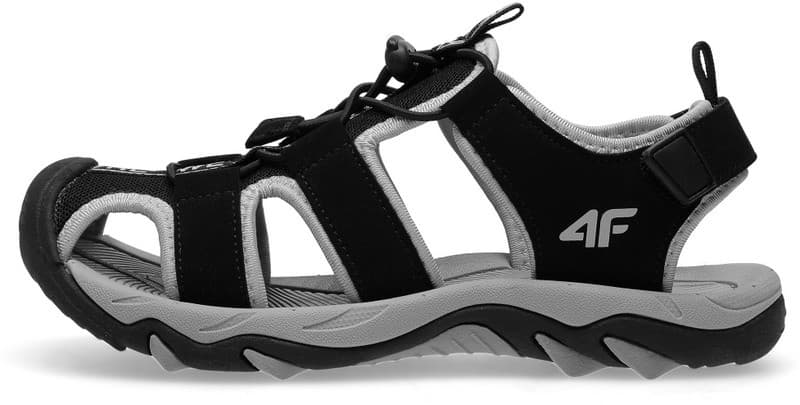 4F HJL22-JSAM002 BLACK Sandále EU 32 HJL22-JSAM002 BLACK - náhled 4