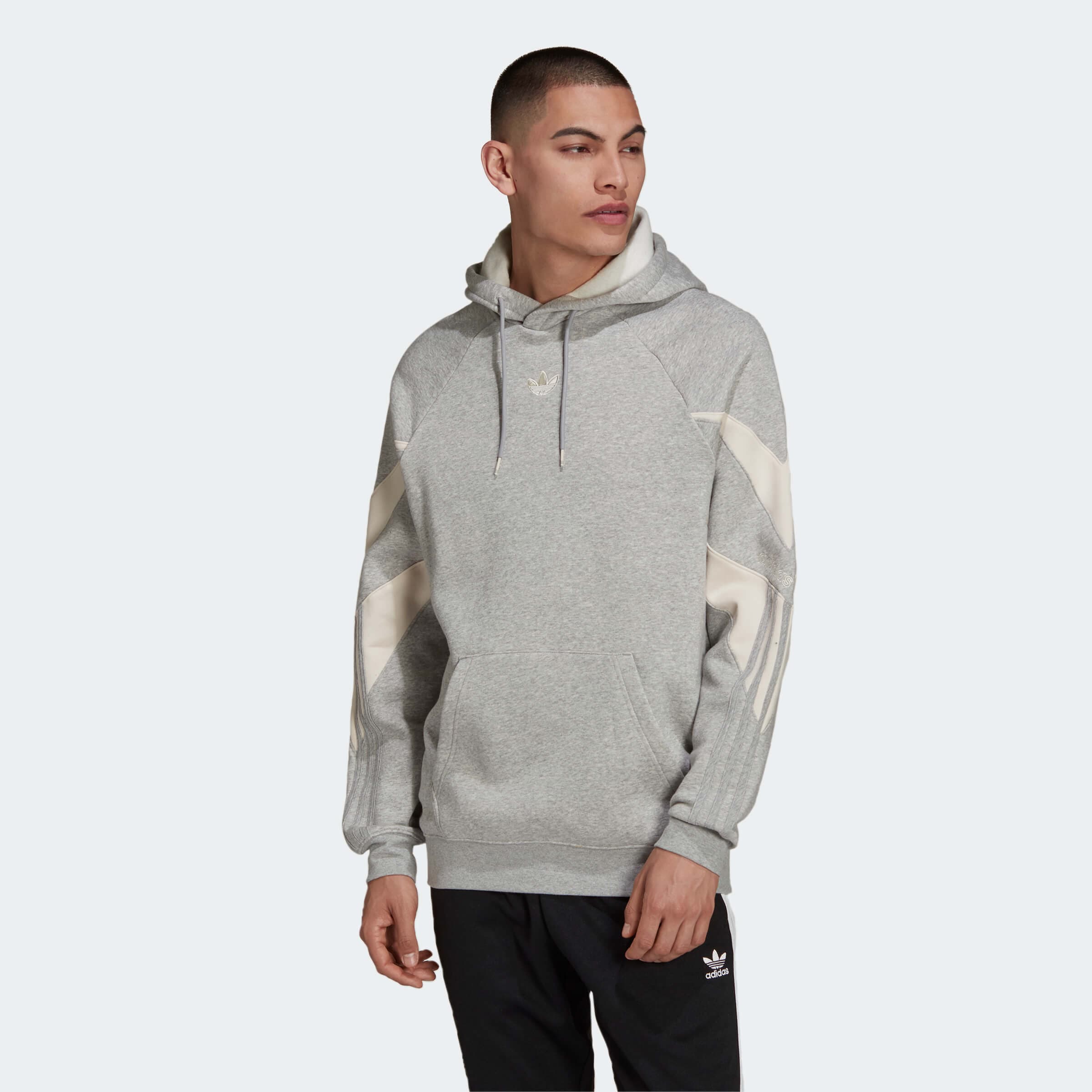 adidas Originals SHARK HOODIE Pánská mikina US L H09029 - náhled 1