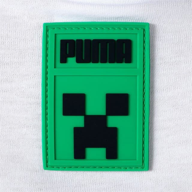 Puma PUMA x MINECRAFT Relaxed Tee Kids Dětské tričko EU 110 533434-02 - náhled 3