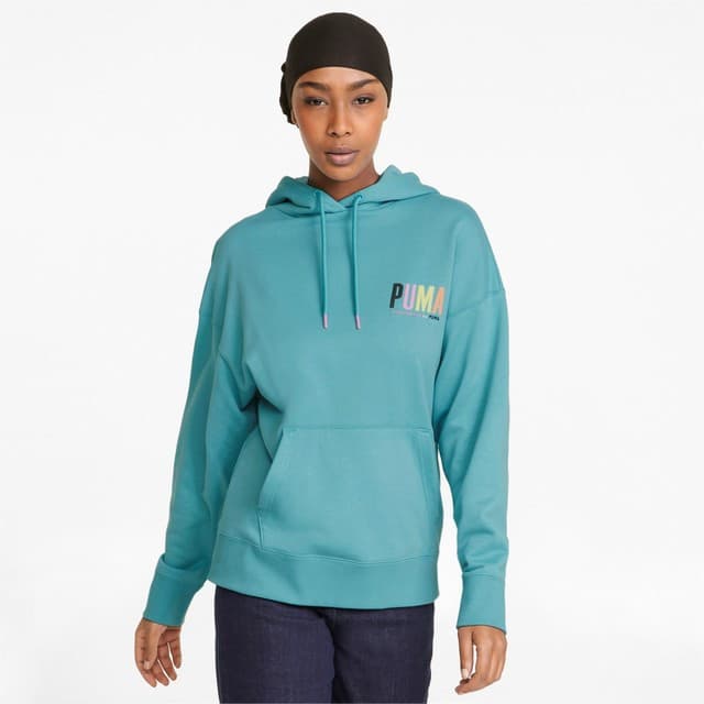 Puma SWxP Graphic Hoodie TR Dámská mikina US L 533564-61 - náhled 3