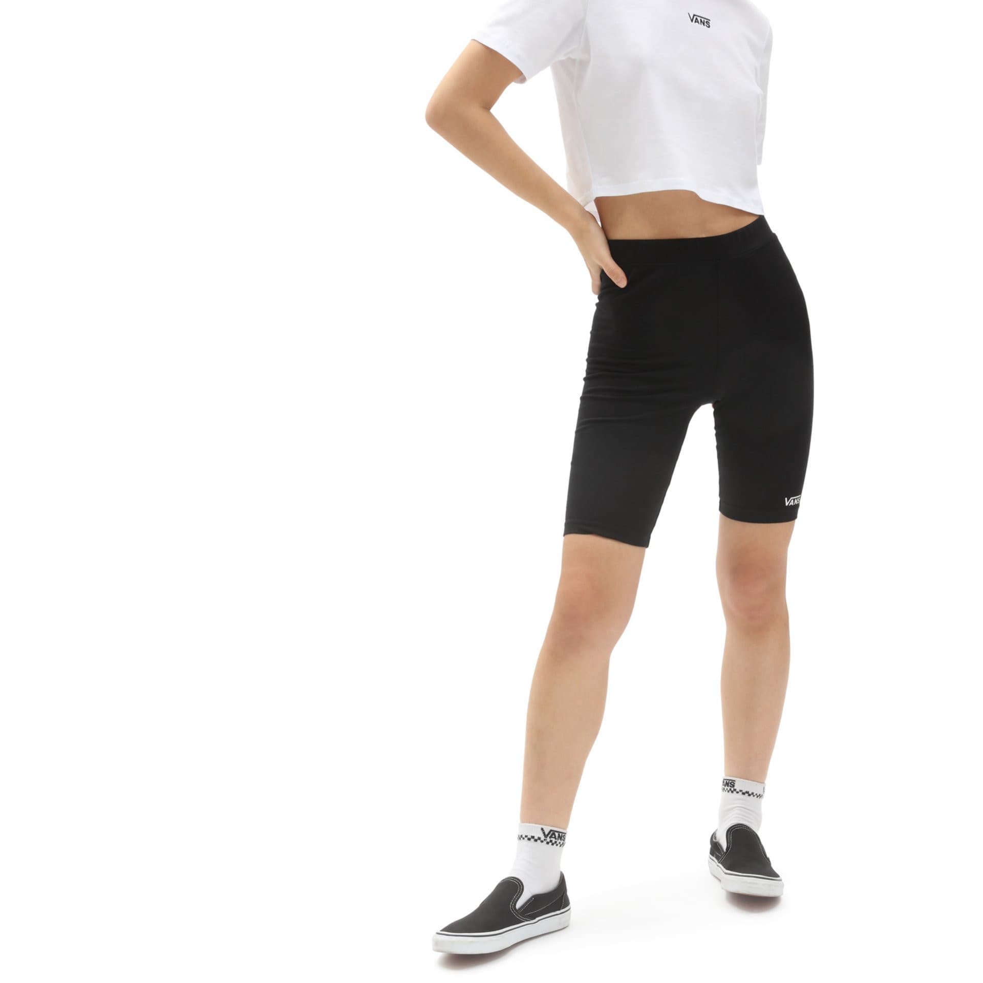 Vans WM FLYING V LEGGING SHORT Dámské legínové kraťasy US M VN0A4Q4BBLK1 - náhled 2