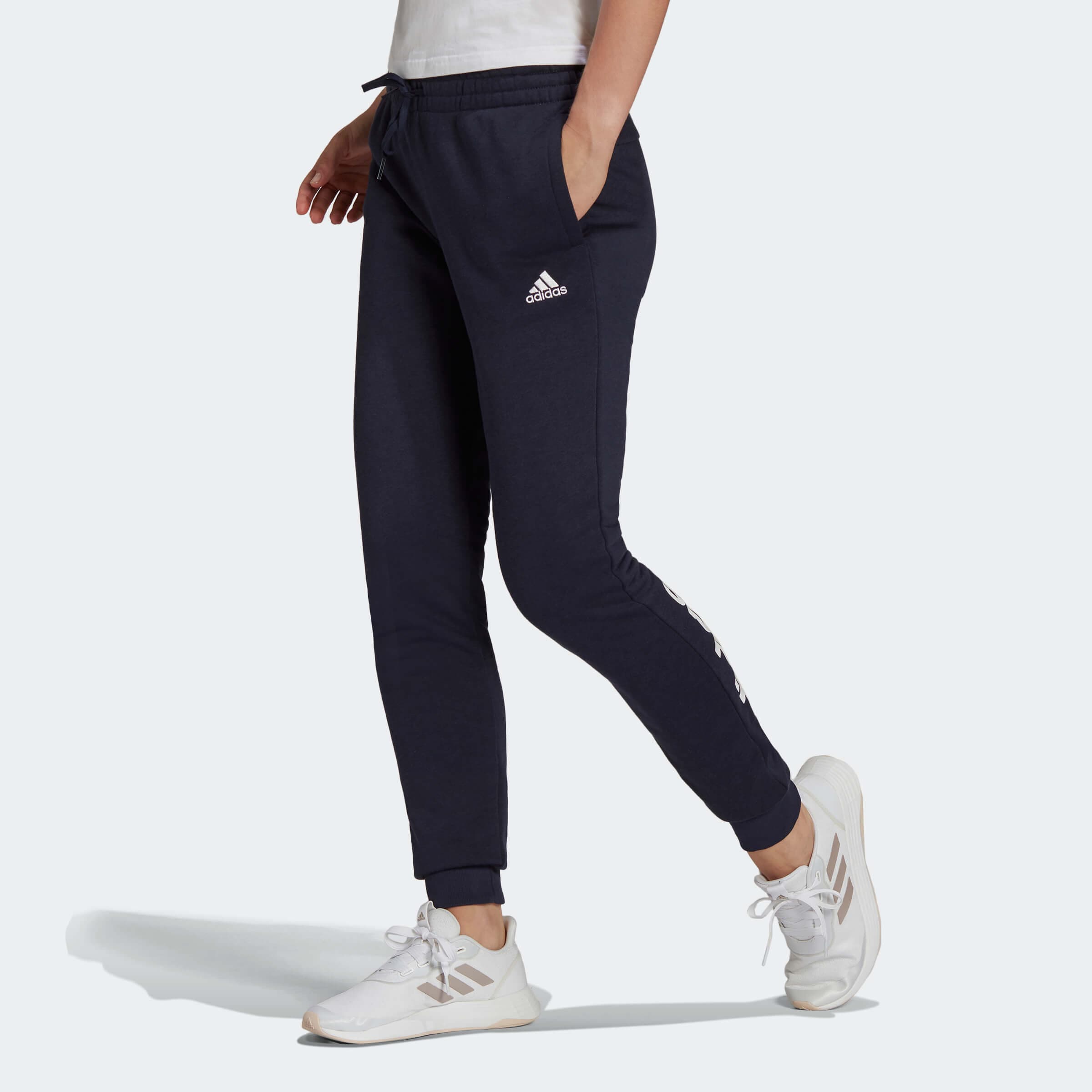 adidas Performance W LIN FL C PT Dámské tepláky US L H07864 - náhled 2