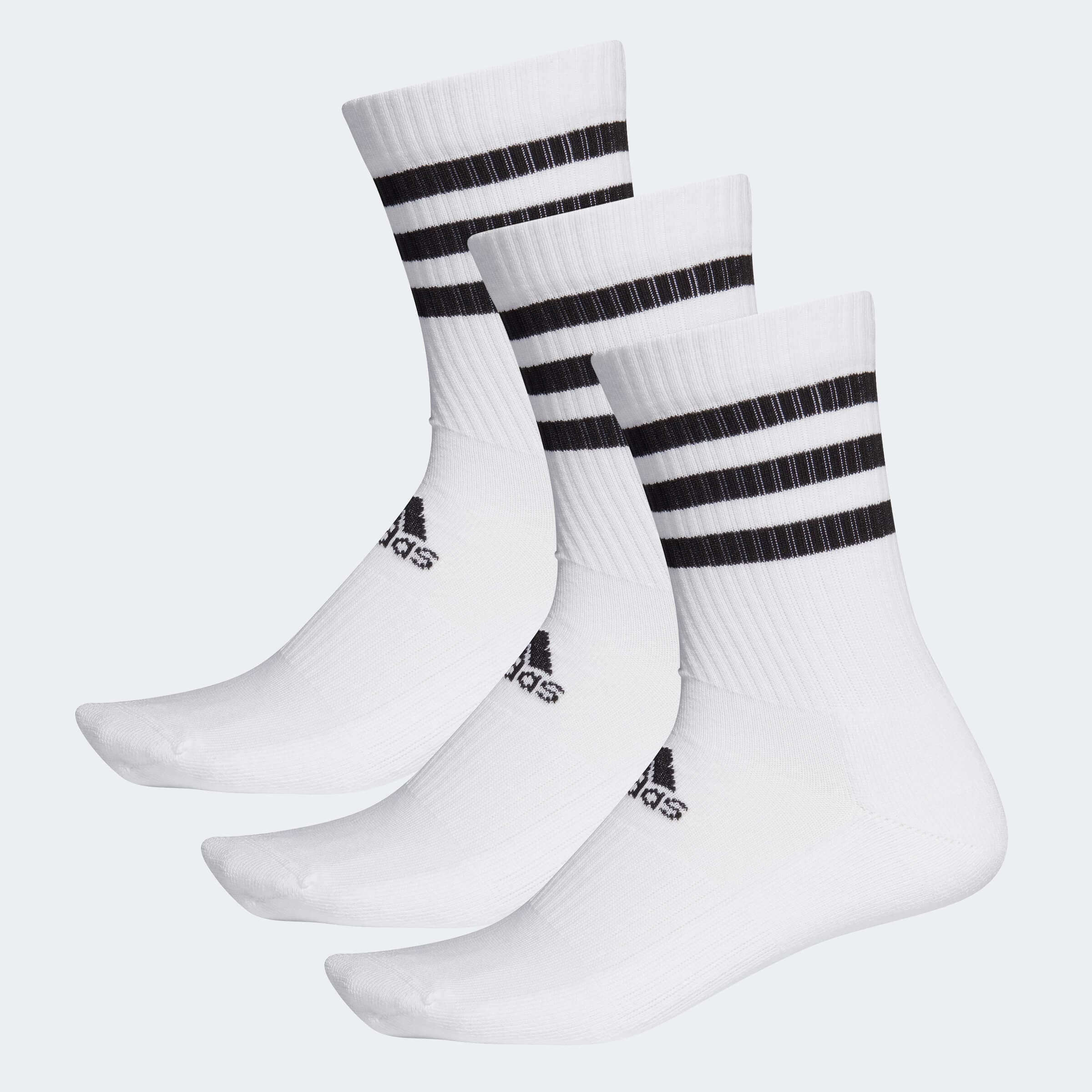 adidas Performance 3S CSH CRW3P Ponožky EU 46/48 DZ9346