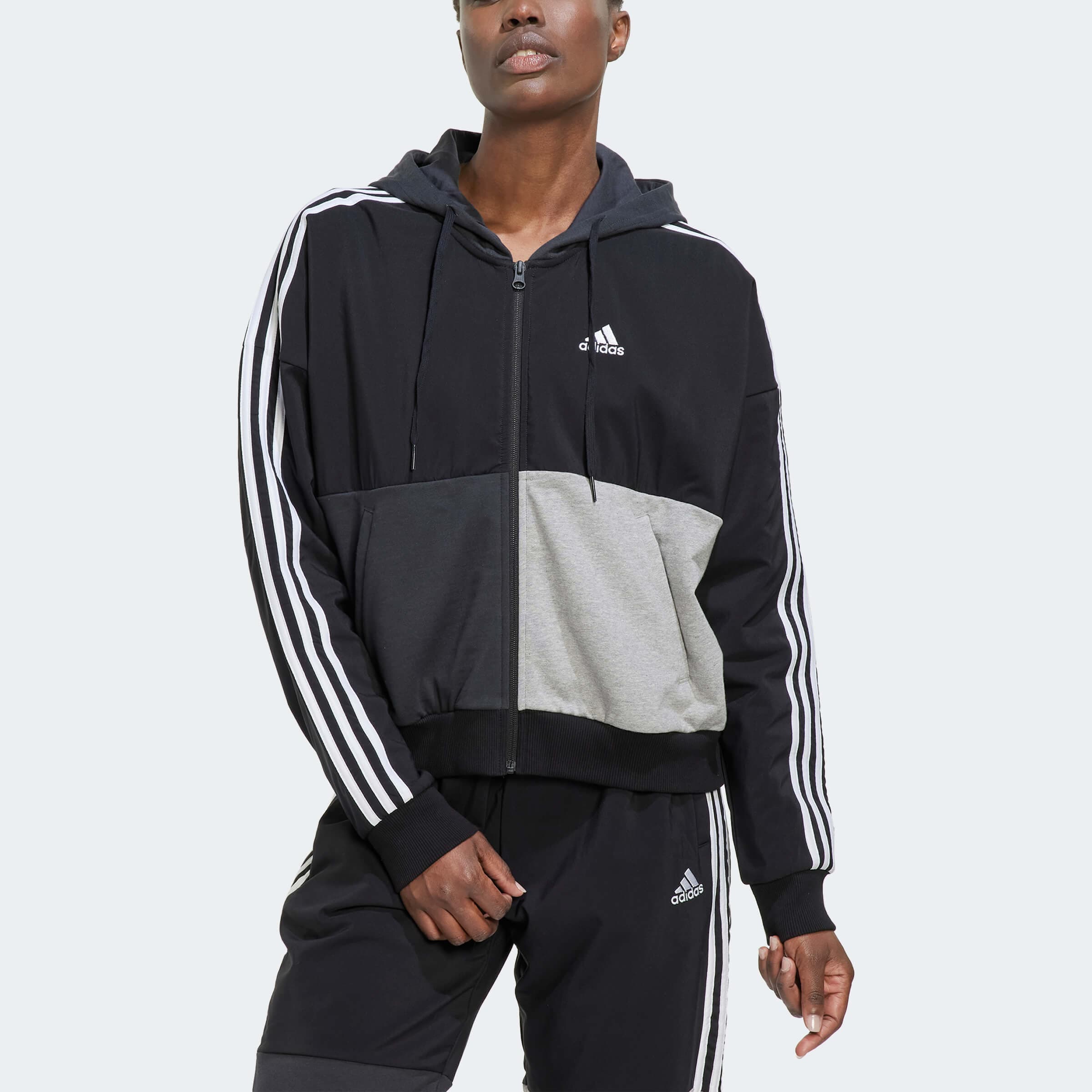 adidas Performance W CB B FZ HDY Dámská mikina US M HC8833 - náhled 3