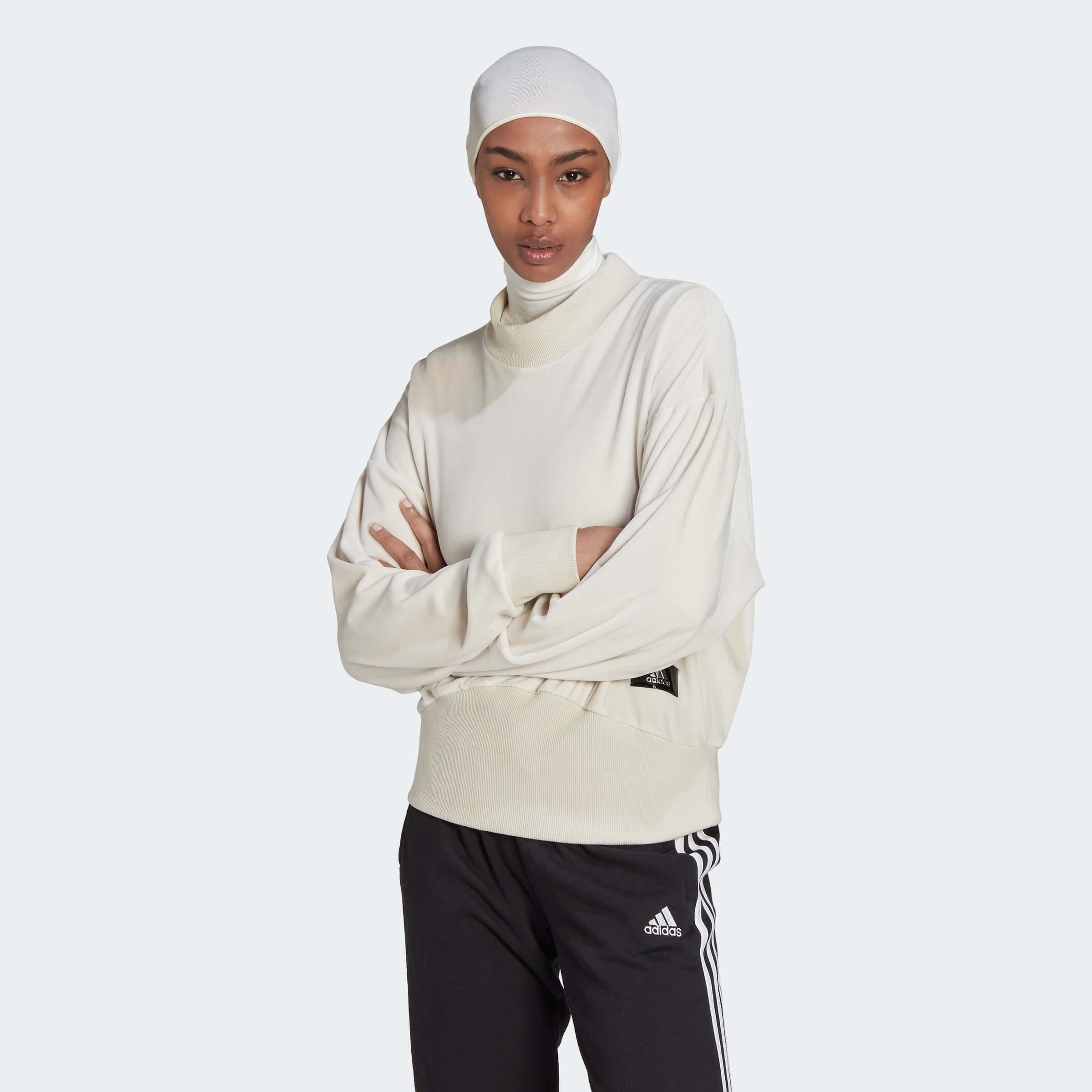 adidas Performance W HOL SWT Dámská mikina US L HJ7370 - náhled 2