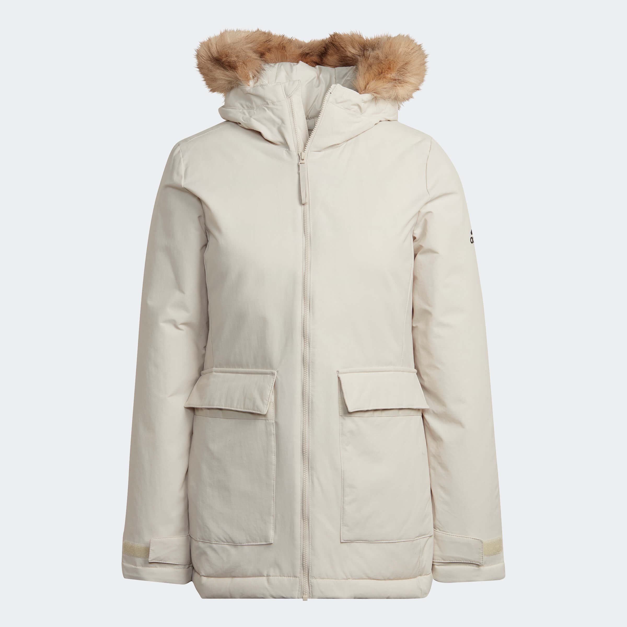 adidas Performance W HOODED PARKA Dámská bunda US XS HG8716 - náhled 1