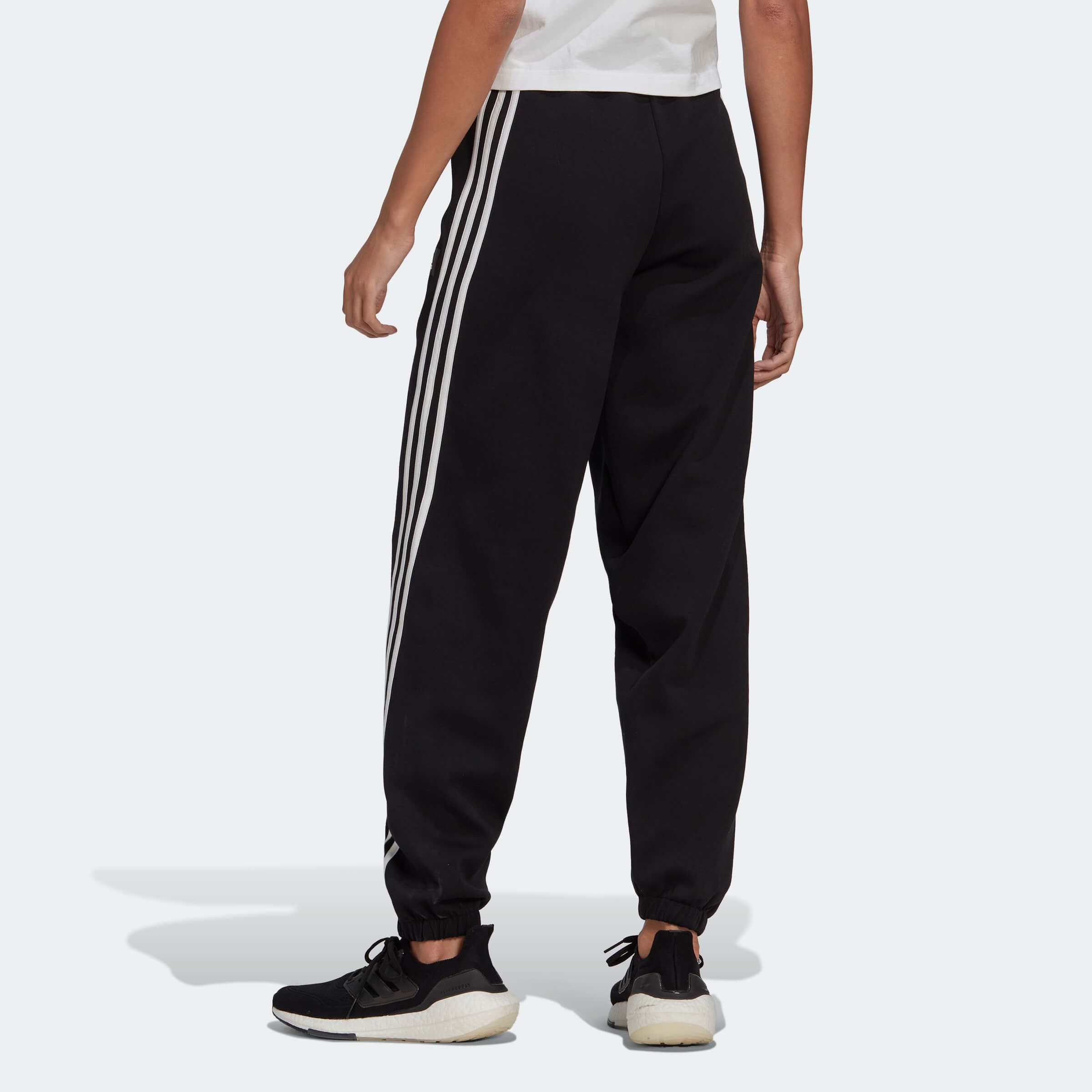adidas Performance W FI 3S PANT Dámské tepláky US L HC6370 - náhled 4