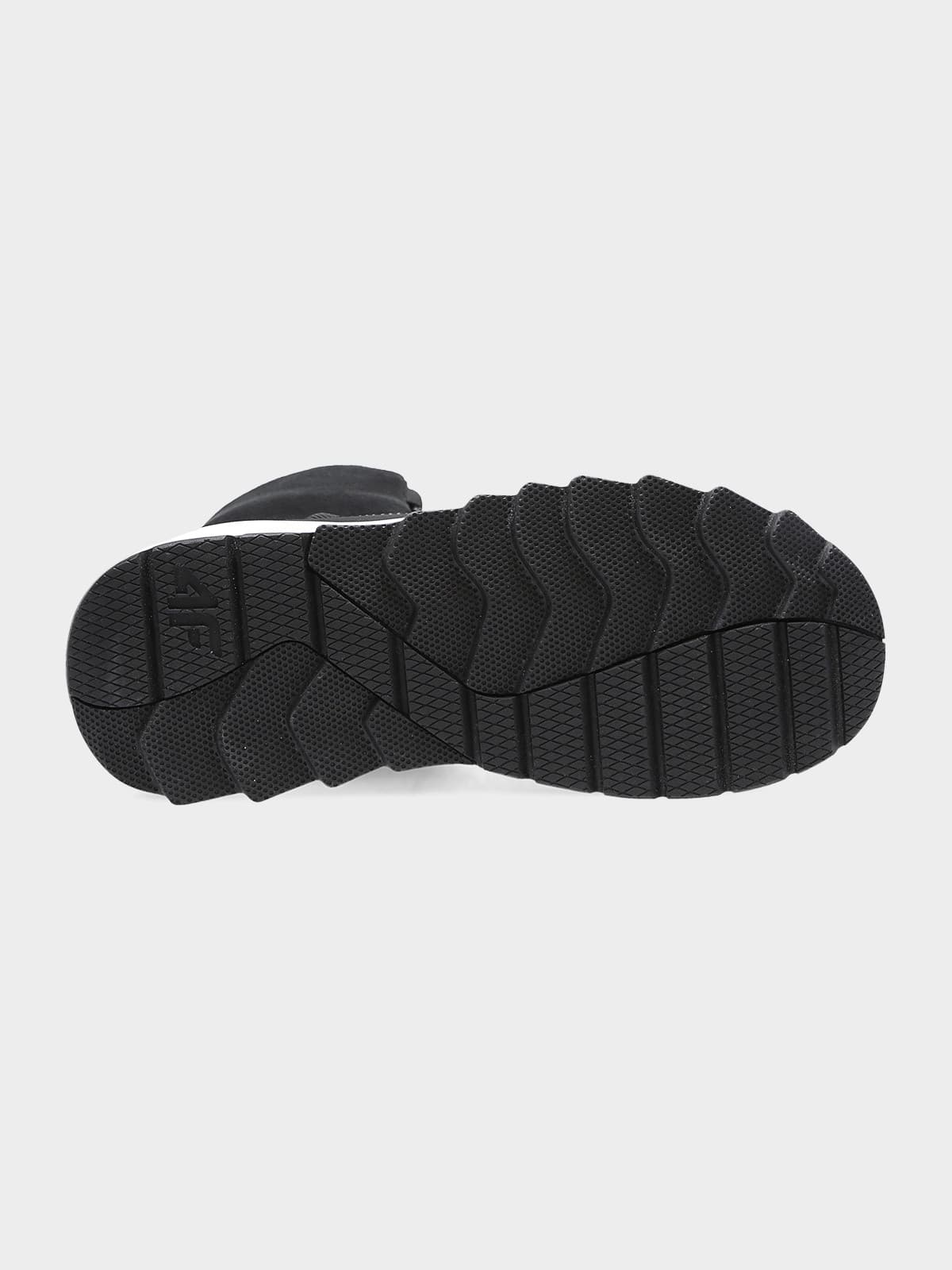 4F 4FAW22FSBSF006 DEEP BLACK Dámské boty EU 36 4FAW22FSBSF006 DEEP BLACK - náhled 4