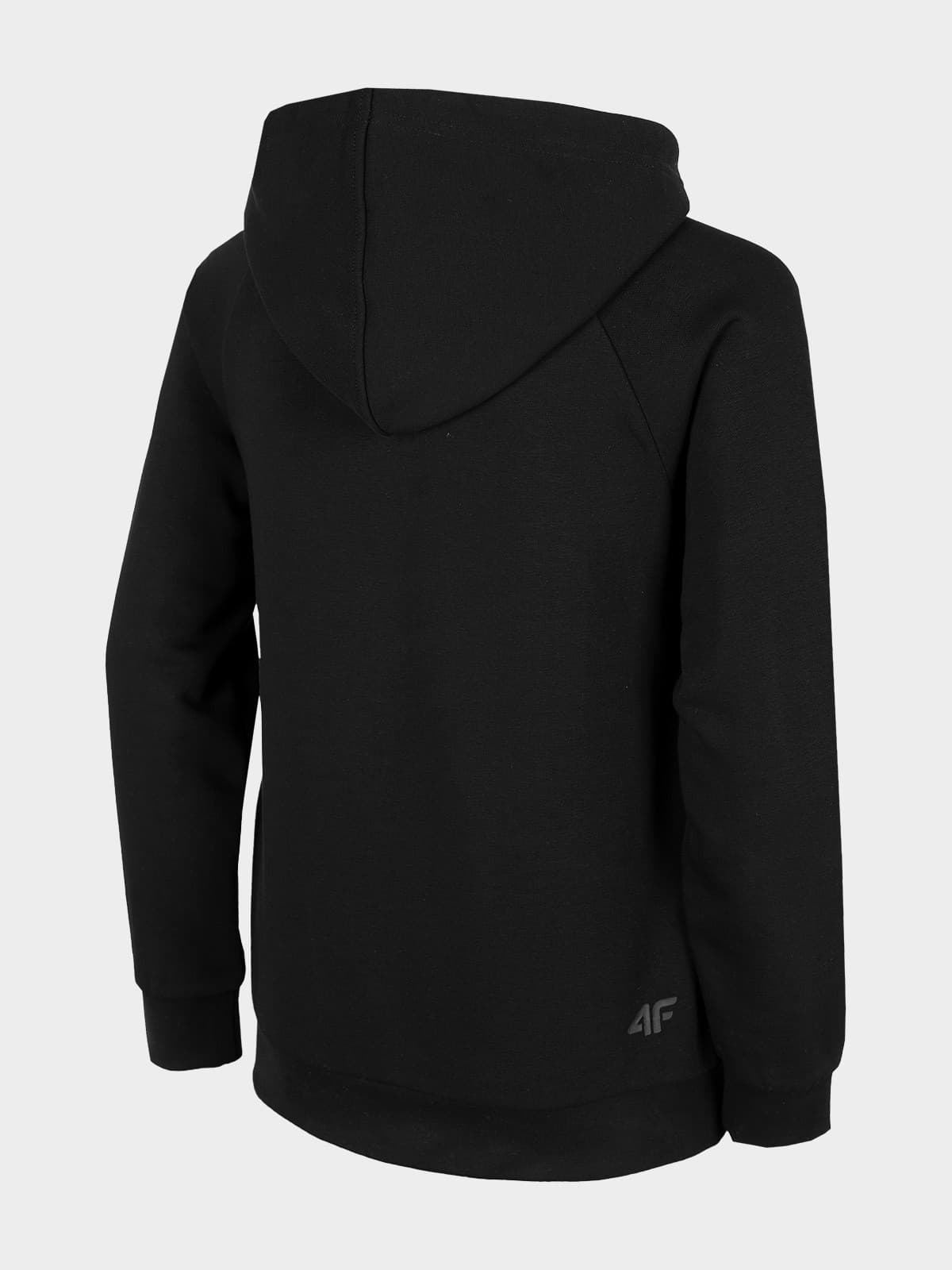 4F HJZ22-JBLM002 DEEP BLACK Dětská mikina EU 122 HJZ22-JBLM002 DEEP BLACK - náhled 3