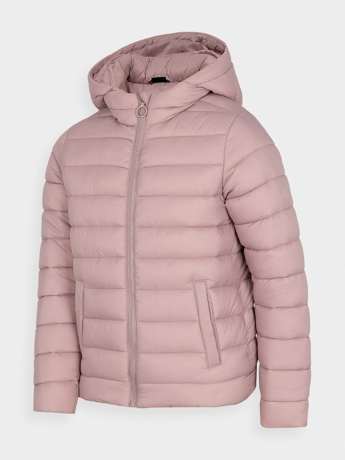 4F HJZ22-JKUDP001 LIGHT PINK Dětská zimní bunda EU 128 HJZ22-JKUDP001 LIGHT PINK - náhled 1