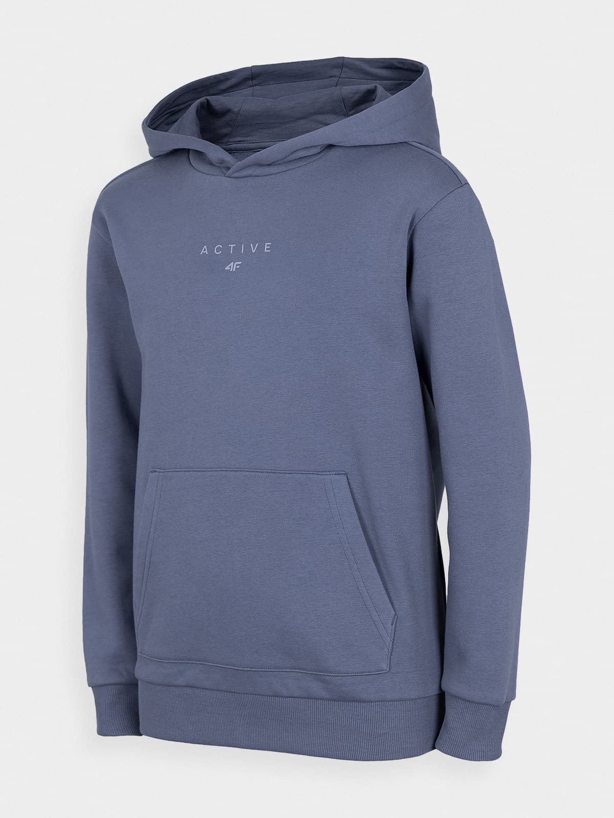 4F HJZ22-JBLD003 DENIM Dětská mikina EU 128 HJZ22-JBLD003 DENIM - náhled 1