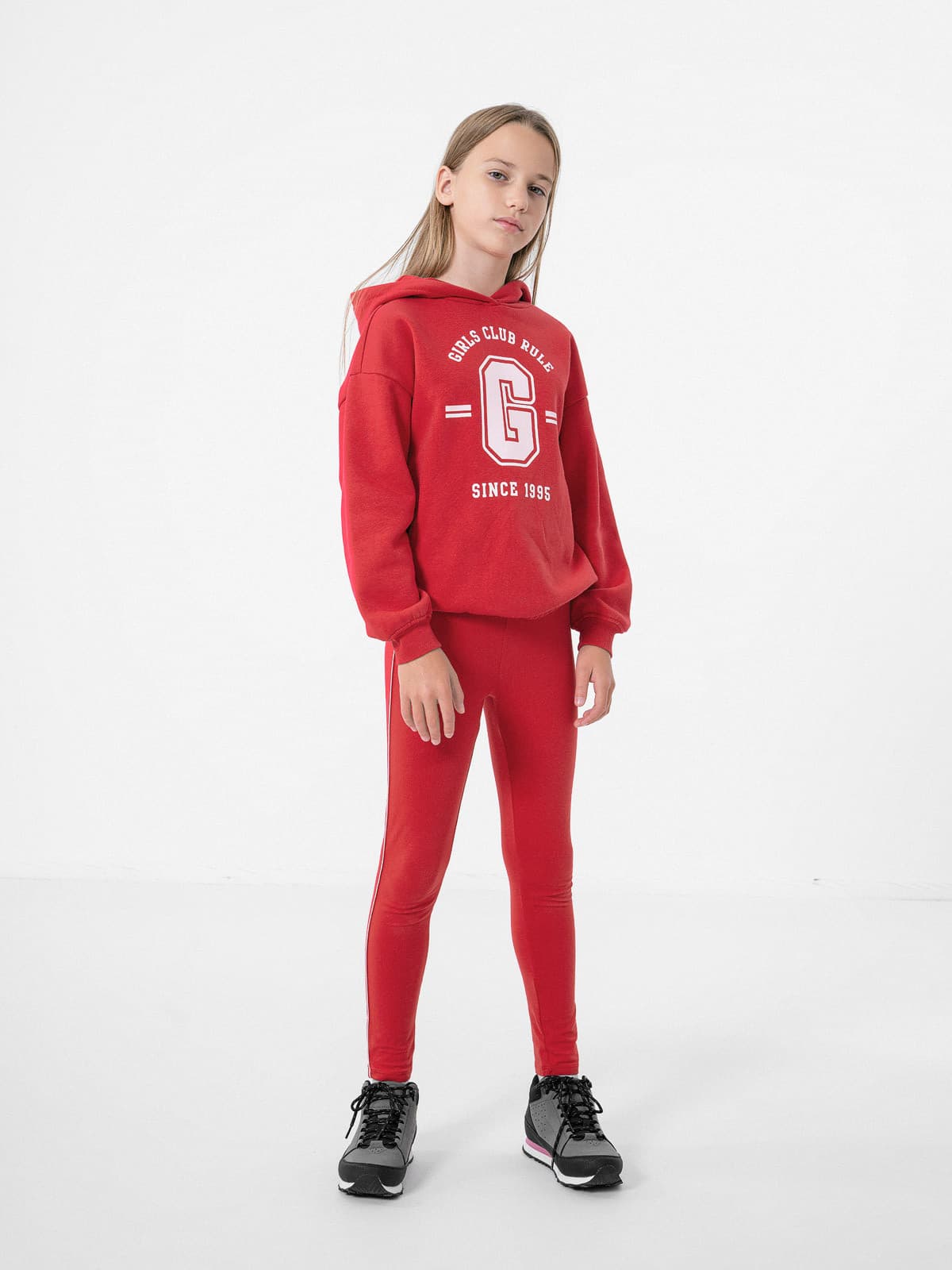 4F HJZ22-JBLD004 RED Dětská mikina EU 122/128 HJZ22-JBLD004 RED - náhled 4