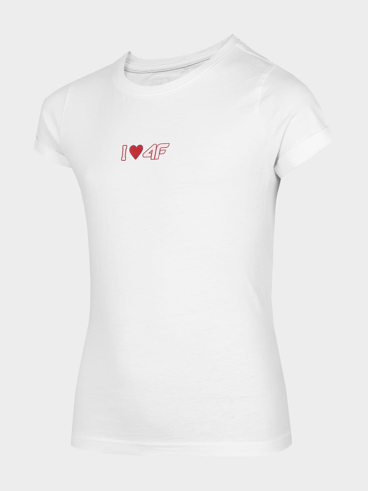 4F HJZ22-JTSD005 WHITE Dětské tričko EU