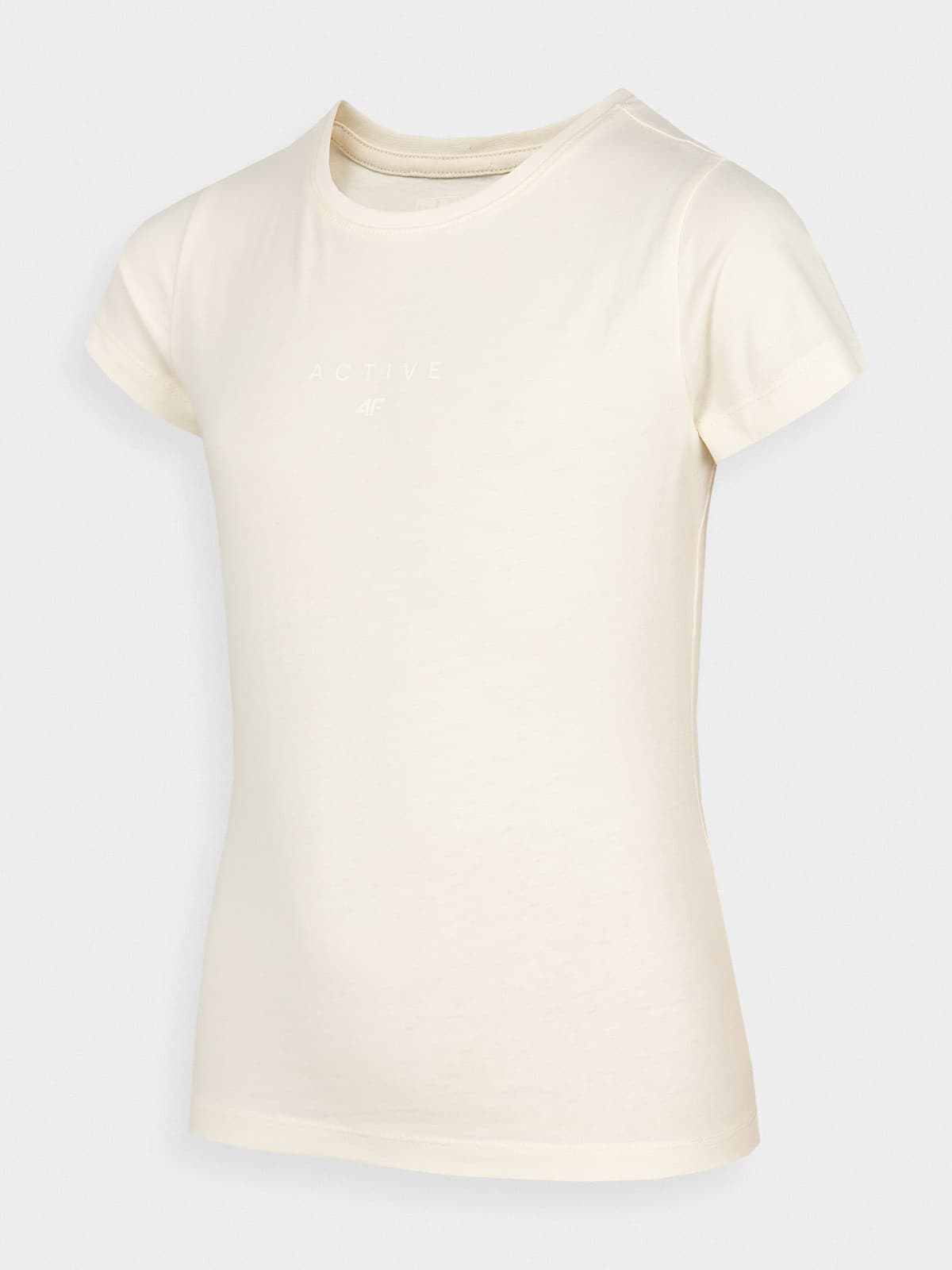 4F HJZ22-JTSD002 OFF WHITE Dětské tričko EU 122 HJZ22-JTSD002 OFF WHITE - náhled 1