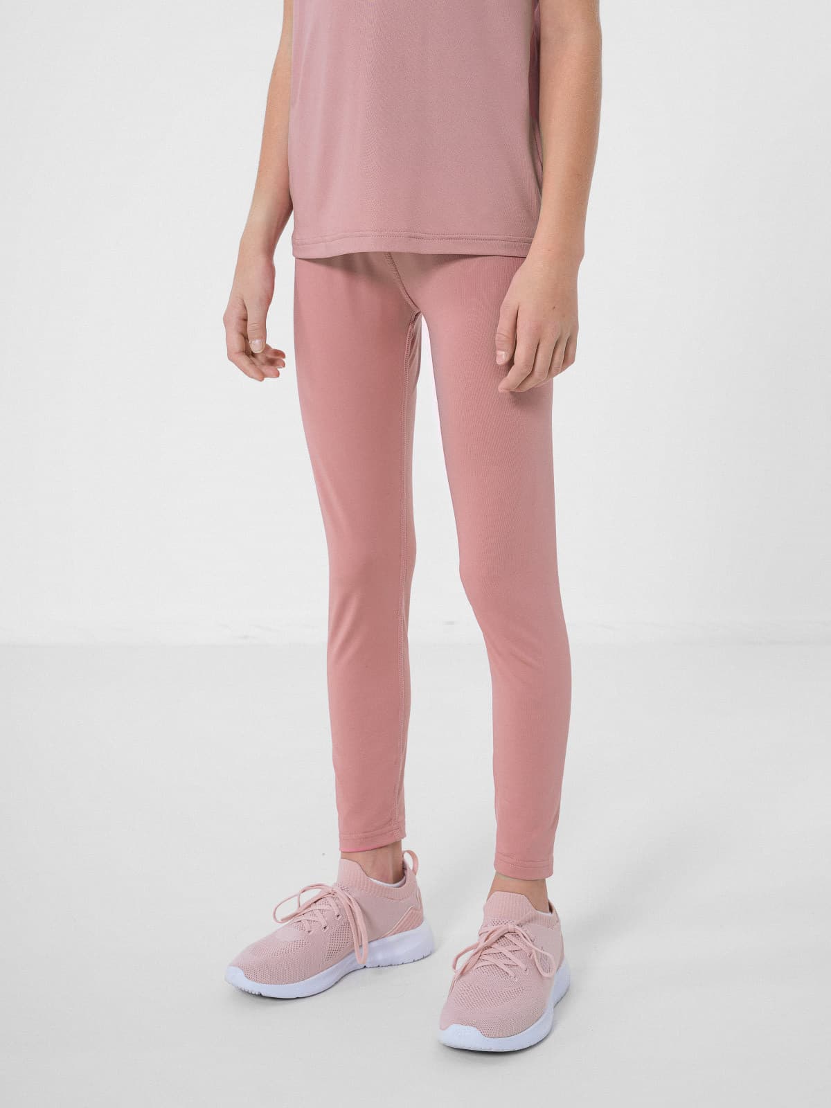 4F HJZ22-JSPDF002 DARK PINK Dětské funkční legíny EU 146/152 HJZ22-JSPDF002 DARK PINK - náhled 3