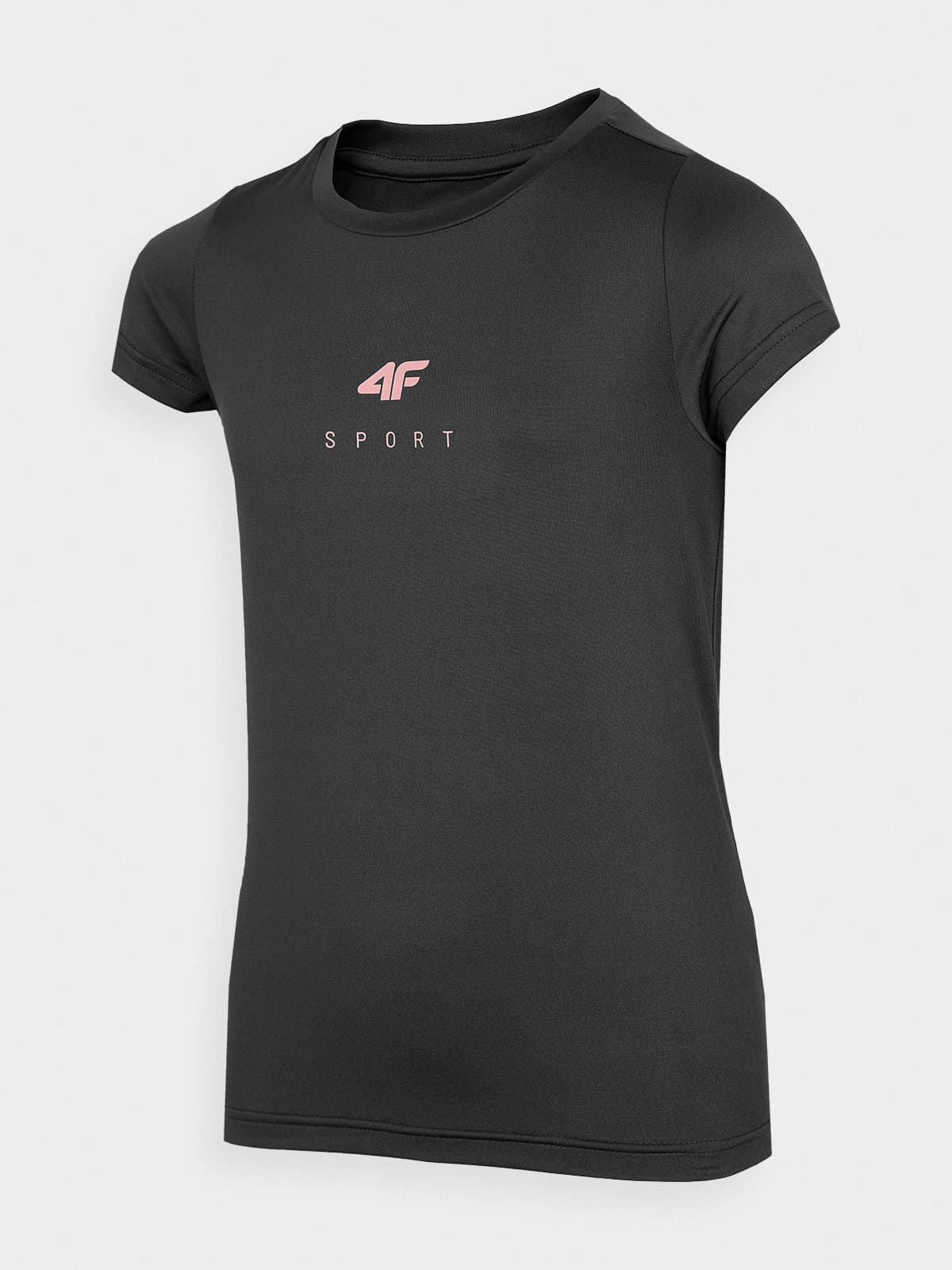 4F HJZ22-JTSDF001 DEEP BLACK Dětské tričko EU 122/128 HJZ22-JTSDF001 DEEP BLACK - náhled 1