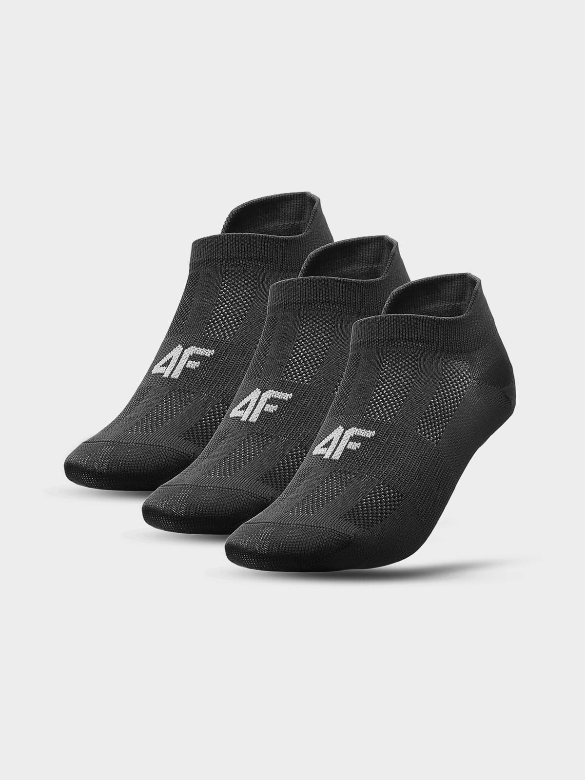4F H4Z22-SOD001 DEEP BLACK Ponožky EU 35/38 H4Z22-SOD001 DEEP BLACK