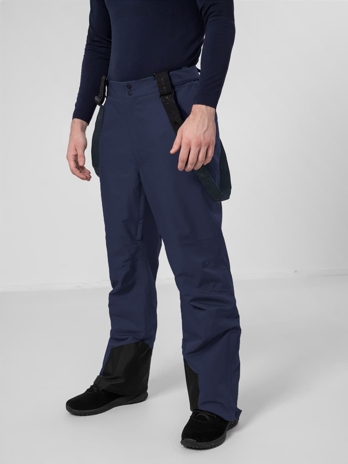 4F H4Z22-SPMN003 DARK BLUE Pánské lyžařské kalhoty US L H4Z22-SPMN003 DARK BLUE - náhled 4