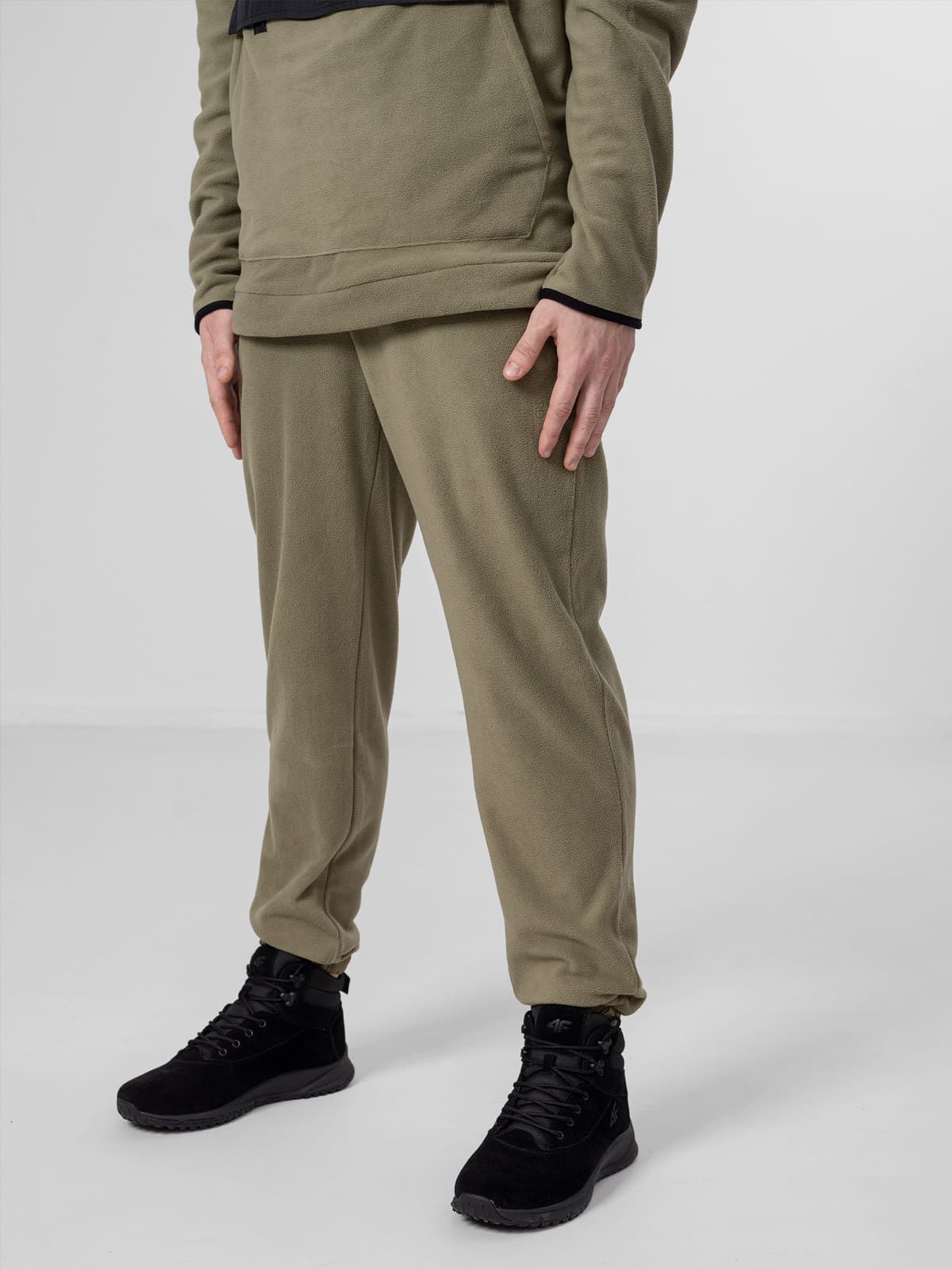 4F H4Z22-SPMD014 KHAKI Pánské tepláky US M H4Z22-SPMD014 KHAKI - náhled 4