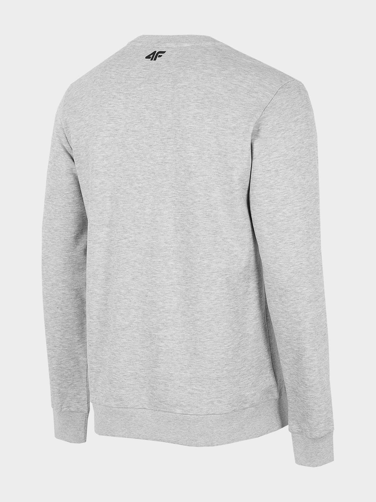 4F H4Z22-BLM350 COLD LIGHT GREY MELANGE Pánská mikina US 3XL H4Z22-BLM350 COLD L GREY M - náhled 2