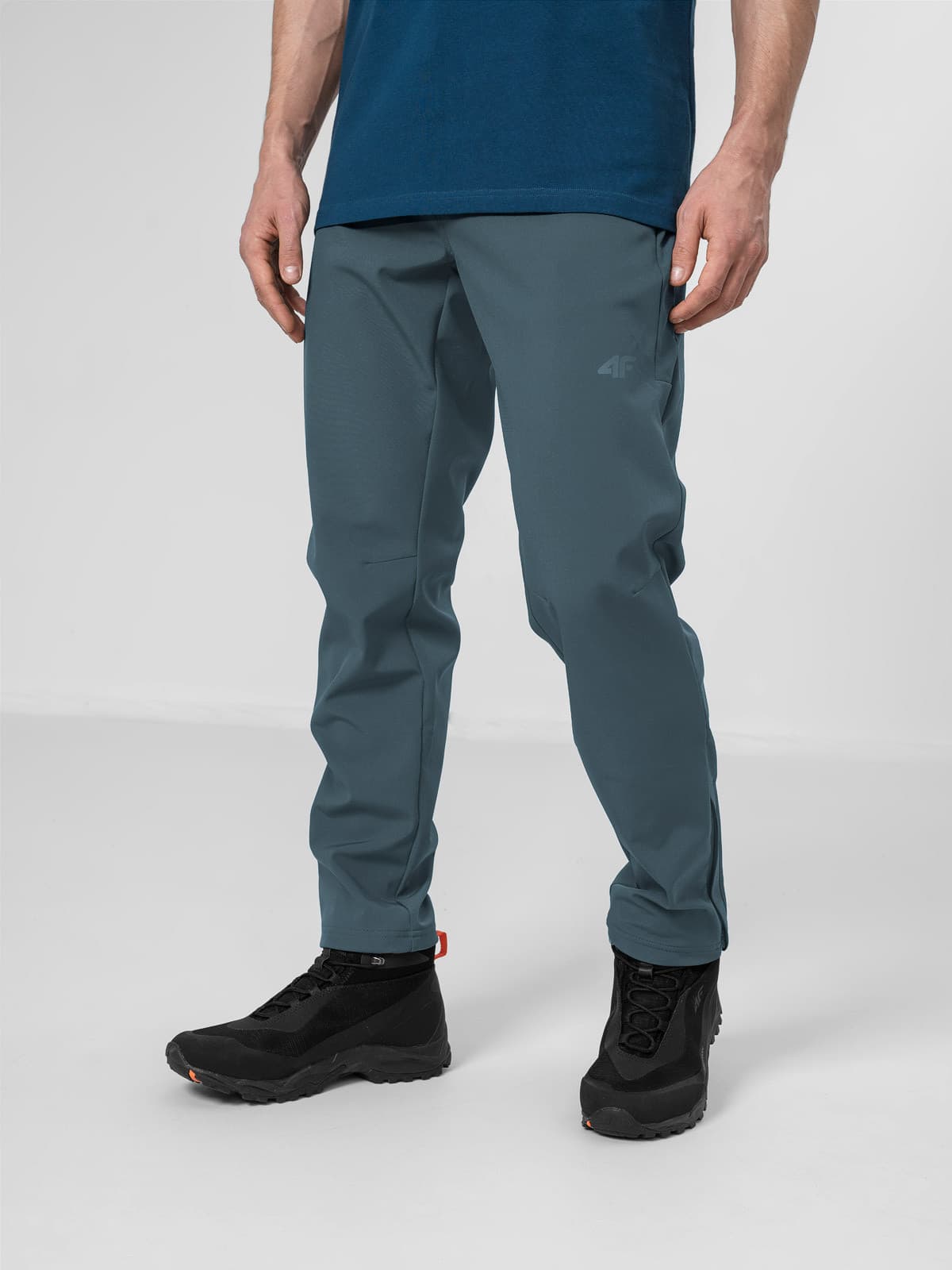 4F H4Z22-SPMT001 TEAL Pánské kalhoty US L H4Z22-SPMT001 TEAL - náhled 4