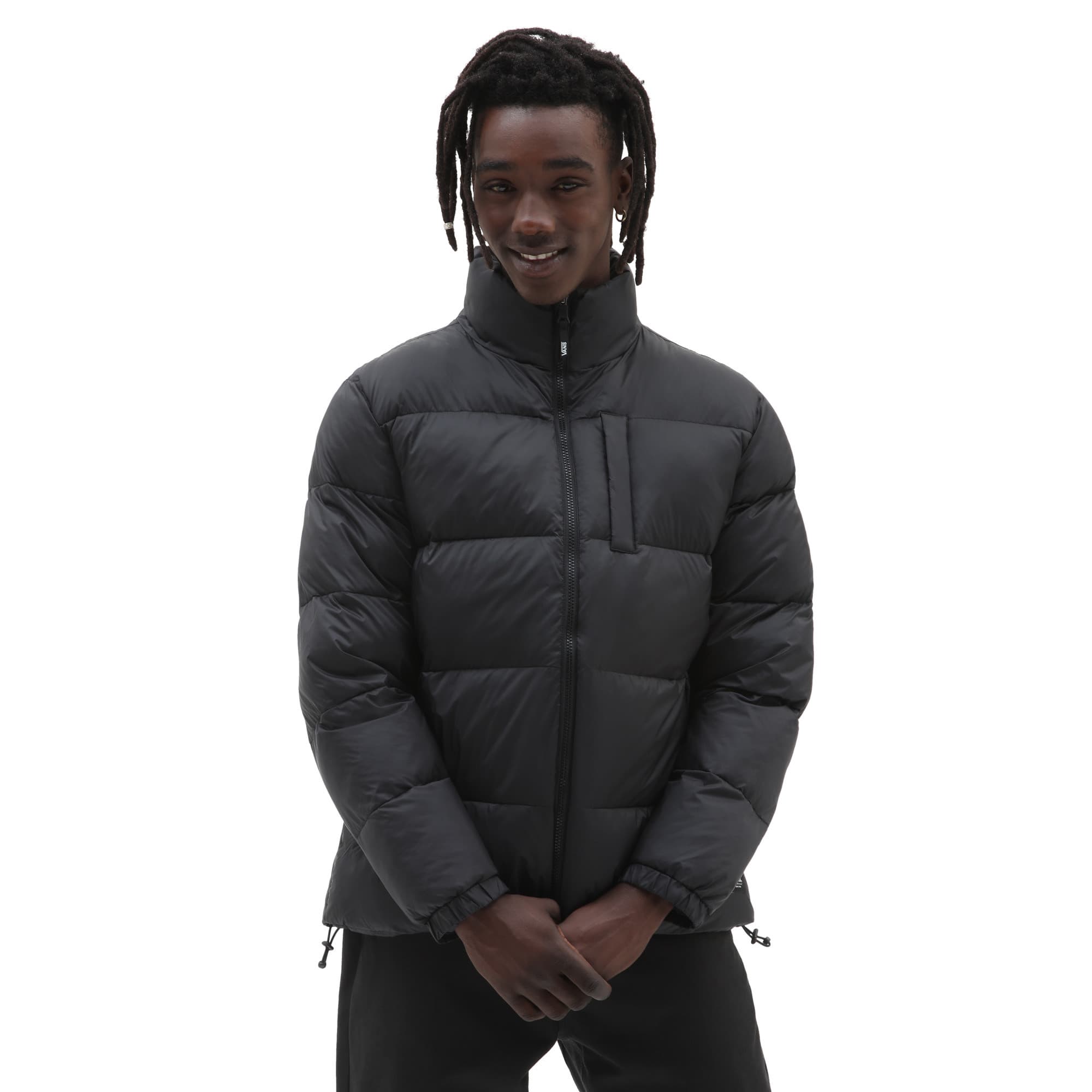 Vans NO HOOD PUFFER JACKET Pánská bunda US L VN00007JBLK1 - náhled 3