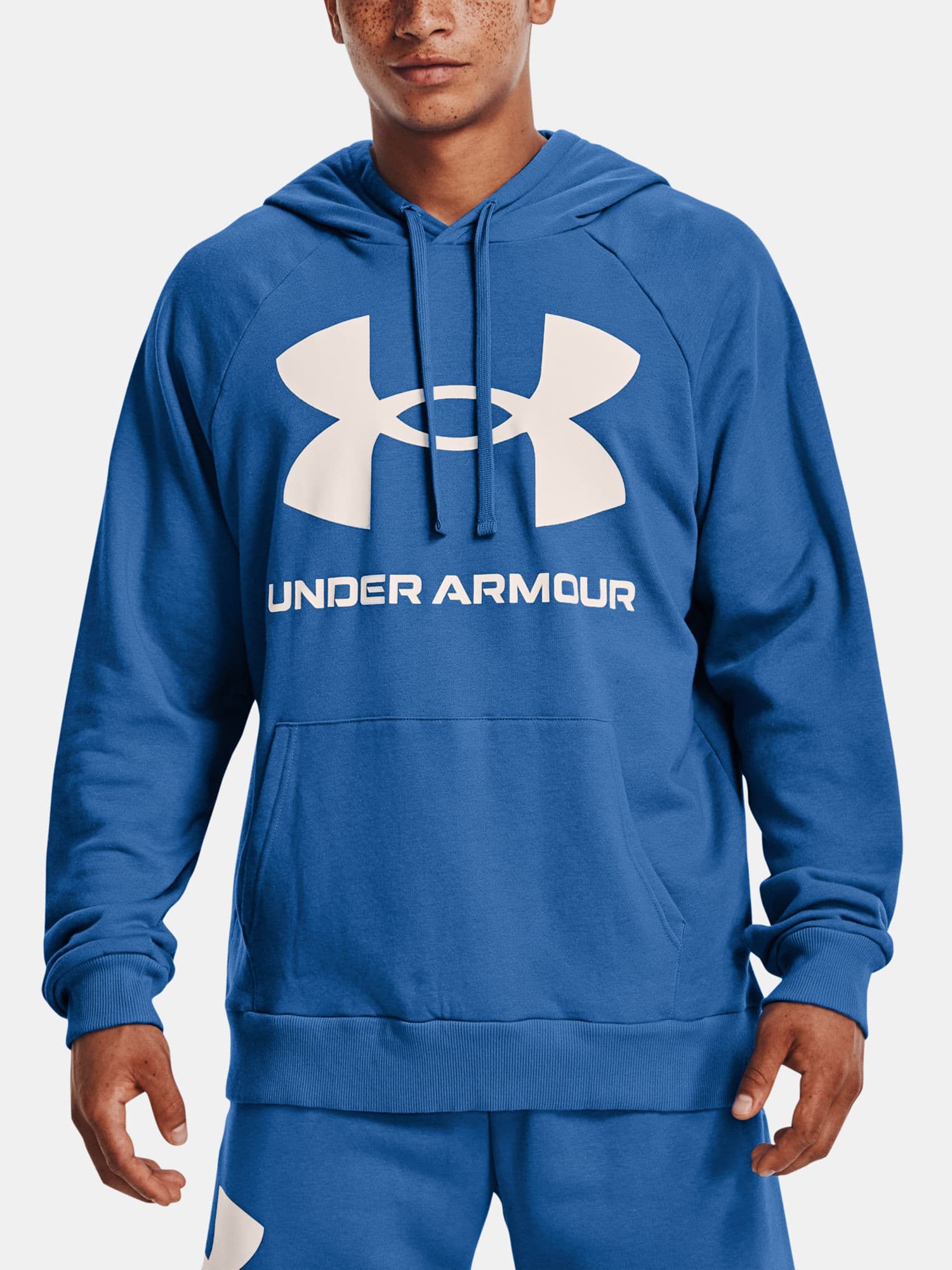 Under Armour UA Rival Fleece Big Logo HD Pánská mikina US M 1357093-474 - náhled 3