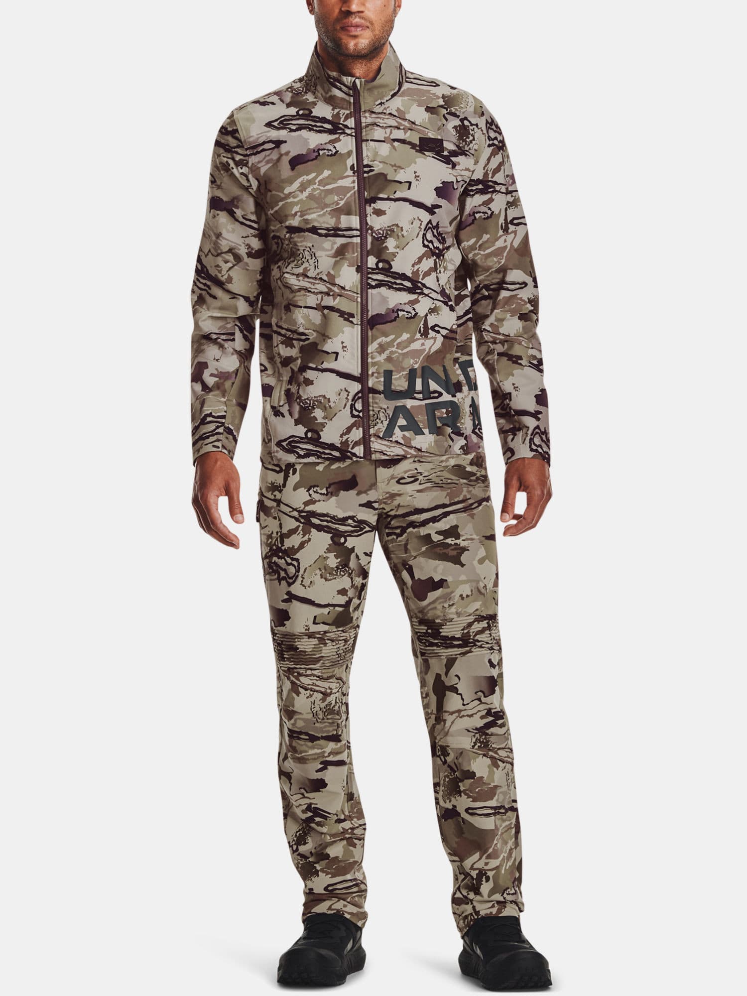 Under Armour UA Hardwoods Graphic Jkt Pánská bunda US S 1365606-999 - náhled 3