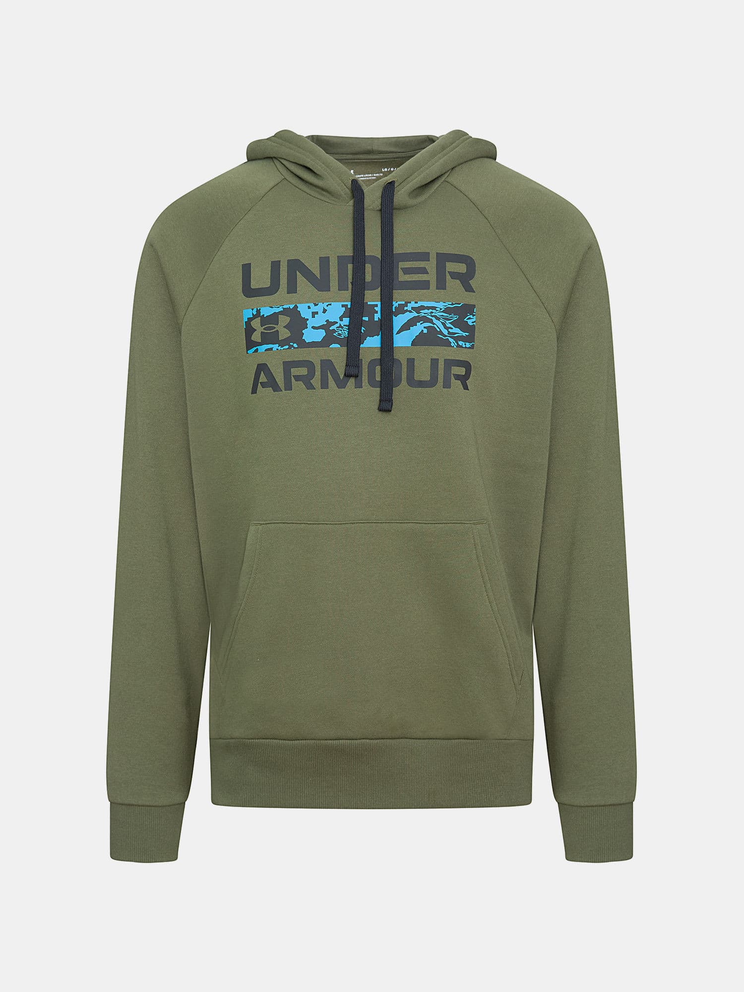 Under Armour UA RIVAL FLC SIGNATURE HD Pánská mikina US S 1366363-390