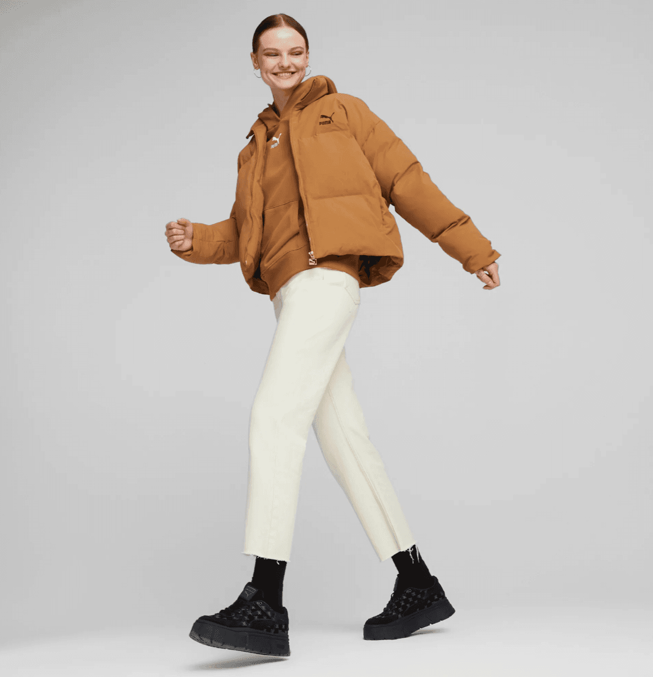 Puma Classics Oversized Puffer Dámská bunda US L 535574-74 - náhled 4