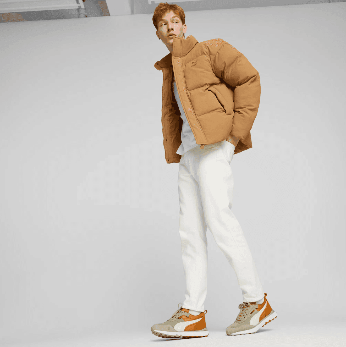 Puma Classics Oversized Puffer Pánská bunda US S 535573-74 - náhled 5