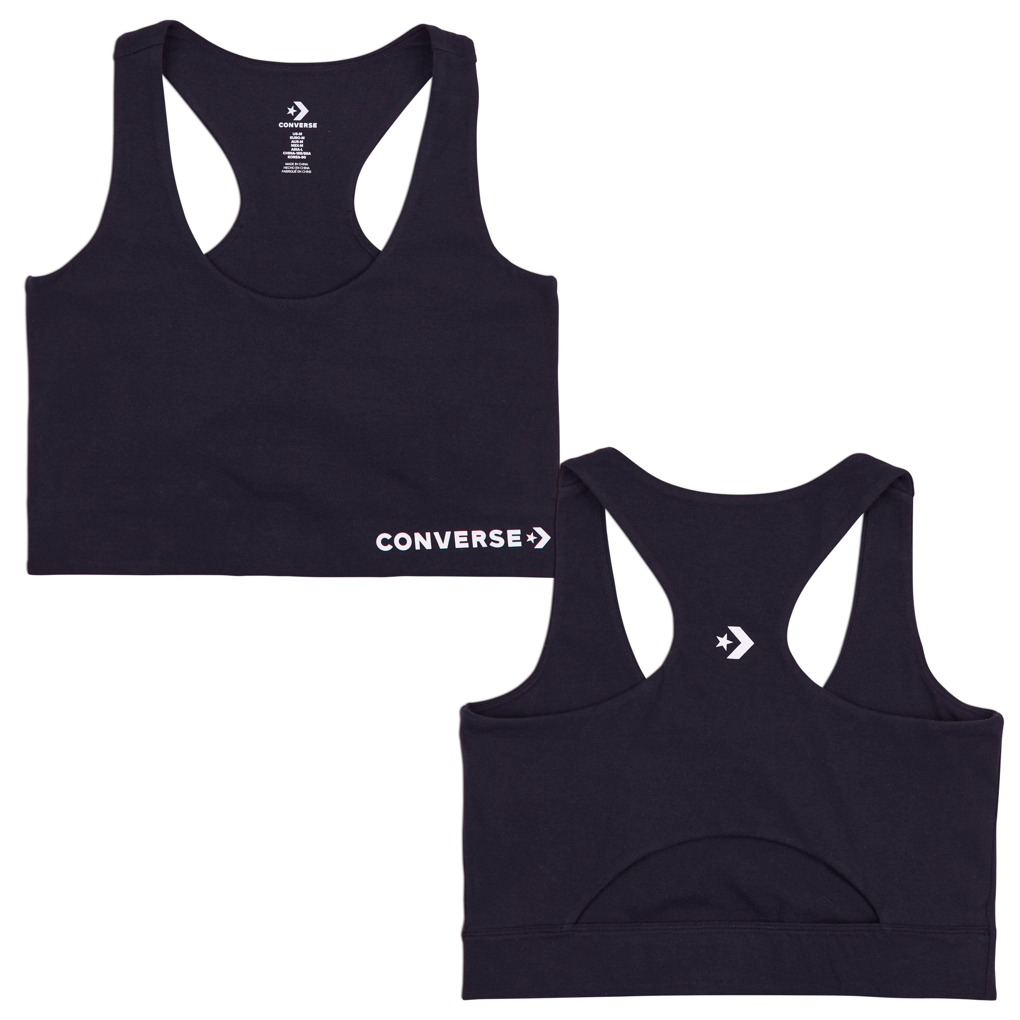 converse WORDMARK BRA TOP Dámská podprsenka US M 10024540-A01