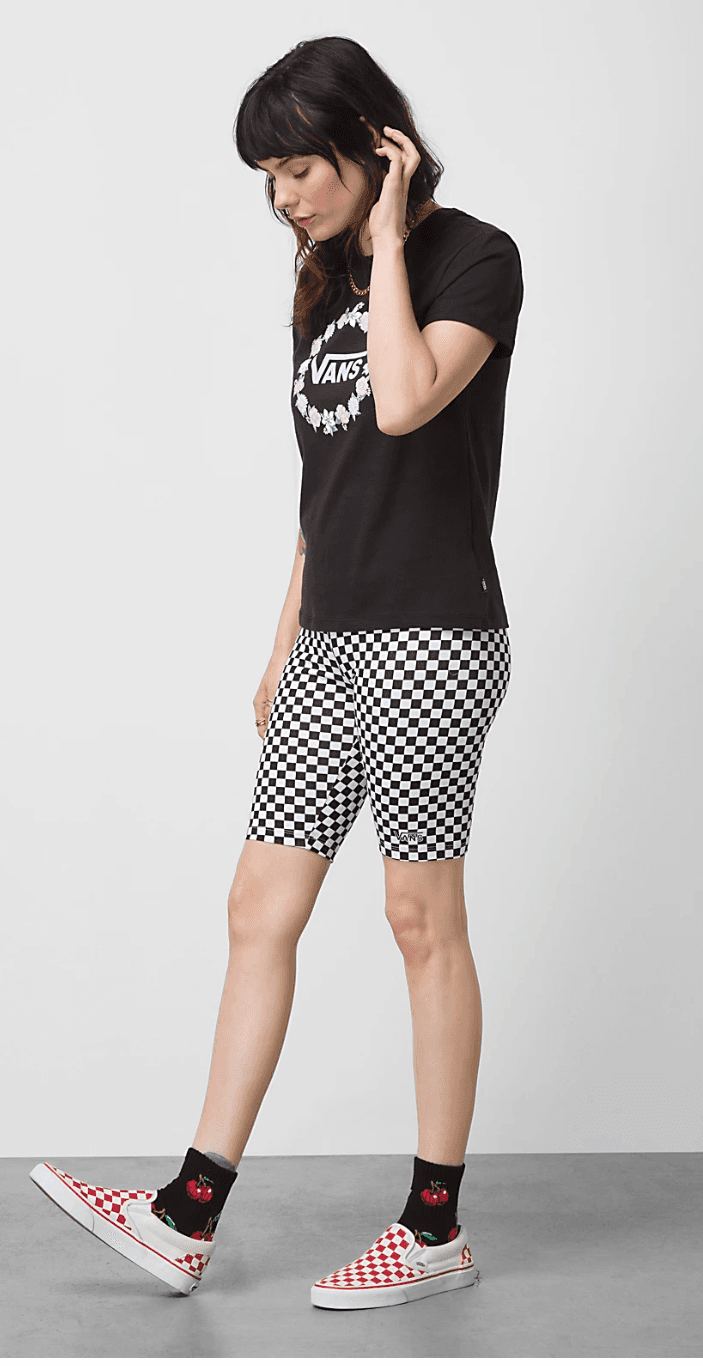 Vans WM FLYING V PRINT LEGGING SHORT Dámské legínové kraťasy US L VN0A7PNE56M1 - náhled 2