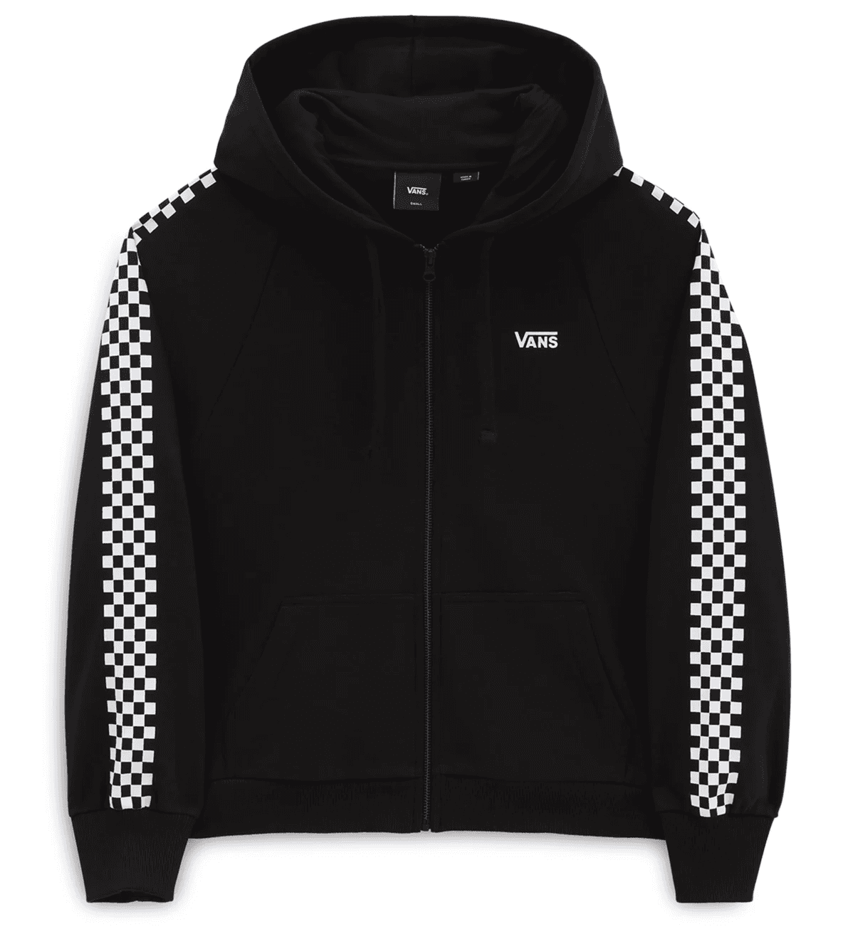 Vans FUNNIEST TIMES LS ZIP HOODIE Dámská mikina US L VN0A7RN6BLK1 - náhled 1