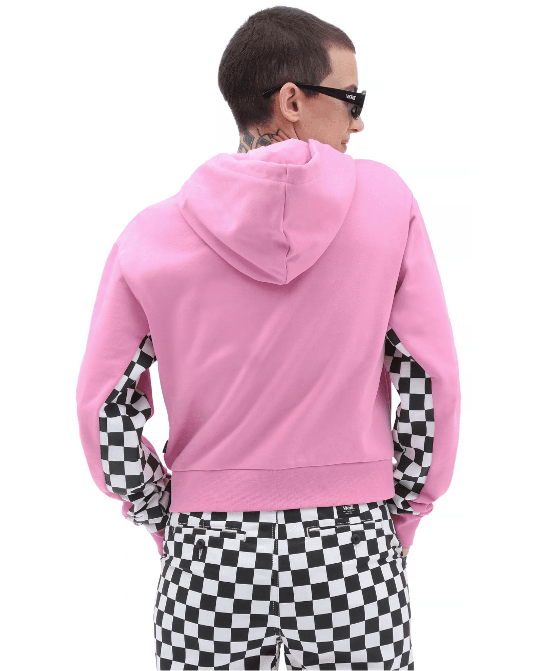Vans BOOM BOOM CHECK IT HOODIE Dámská mikina US M VN00045DBLH1 - náhled 5