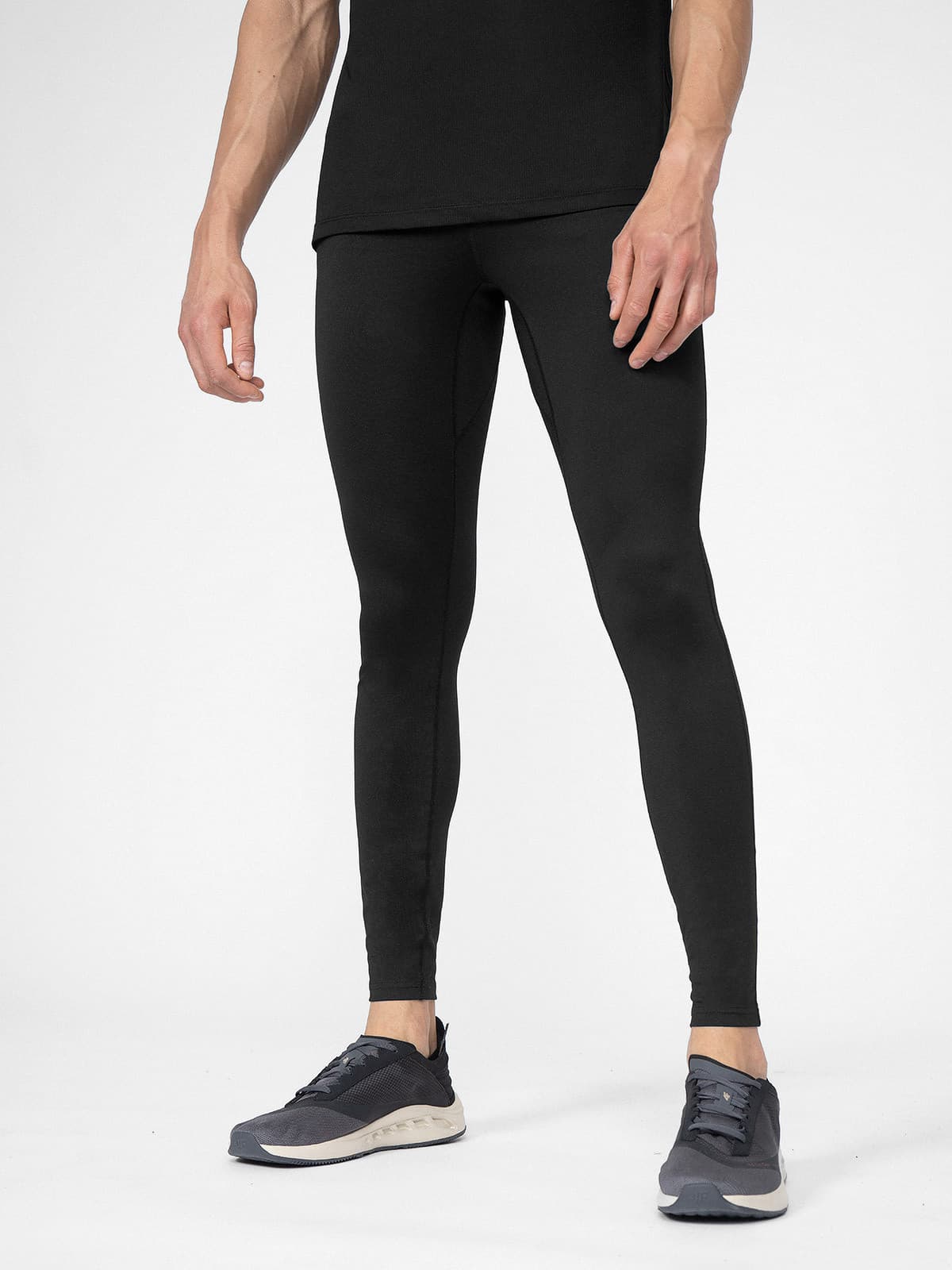 4F 4FSS23TFTIM057 DEEP BLACK Pánské legíny US L 4FSS23TFTIM057 DEEP BLACK