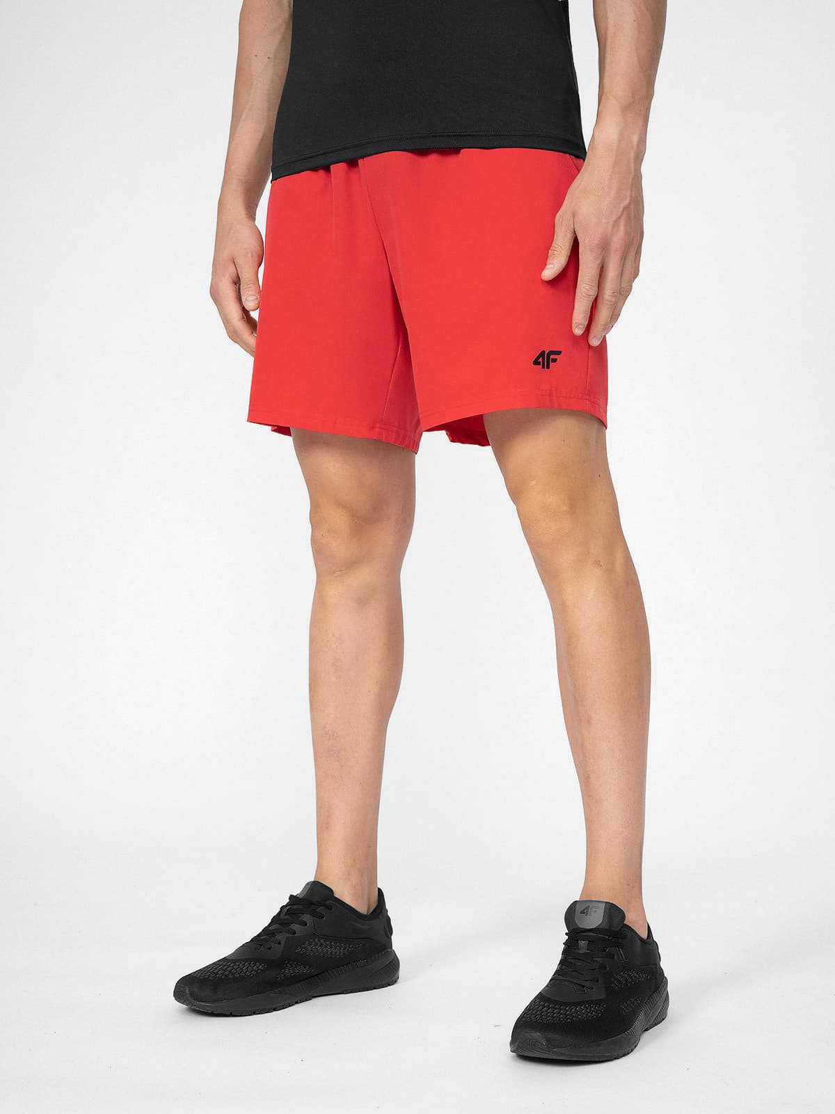 4F 4FSS23TFSHM146 RED Pánské kraťasy US M 4FSS23TFSHM146 RED