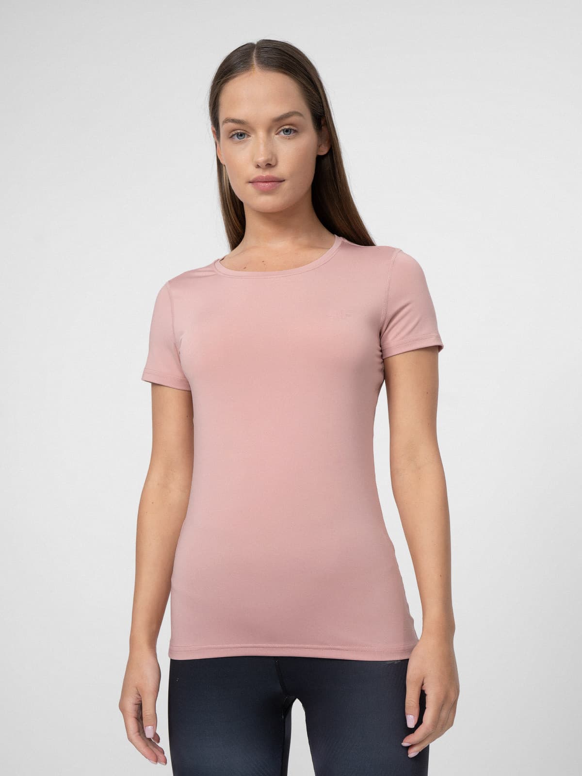 4F 4FSS23TFTSF261 LIGHT PINK Dámské tričko US L 4FSS23TFTSF261 LIGHT PINK