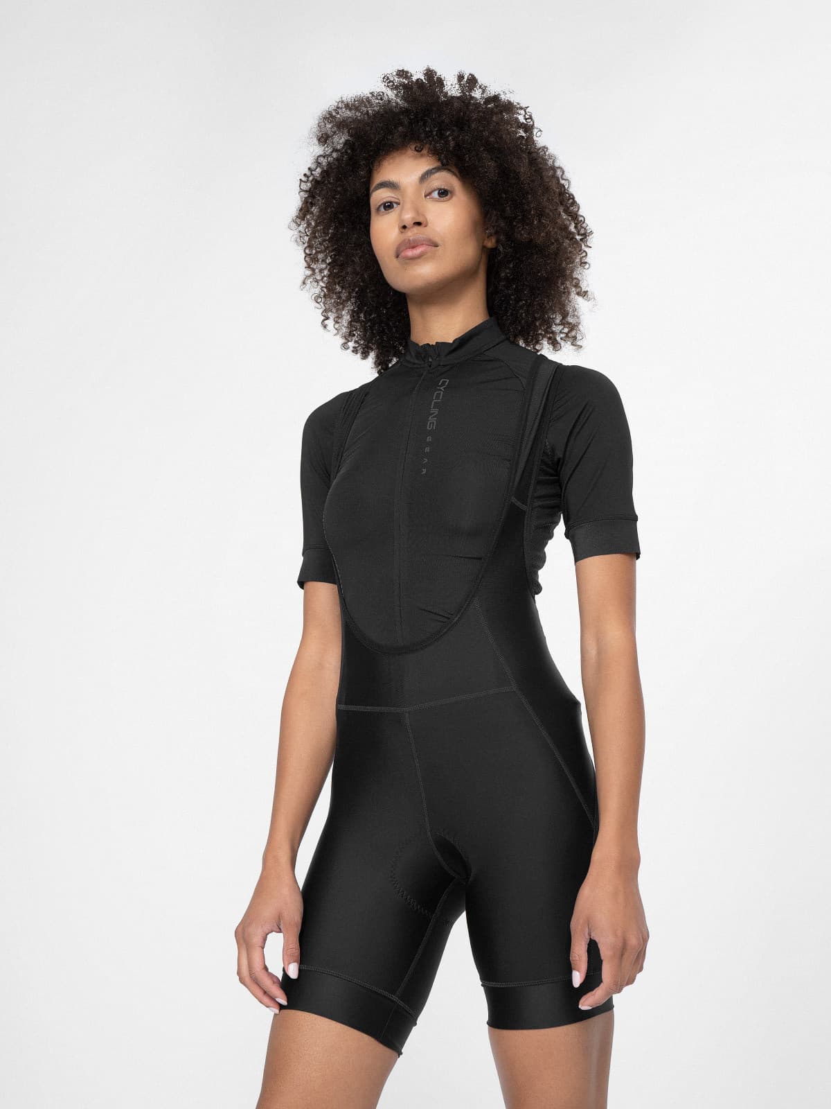 4F 4FSS23TFSHF242 DEEP BLACK Dámské kraťasy na kolo US L 4FSS23TFSHF242 DEEP BLACK