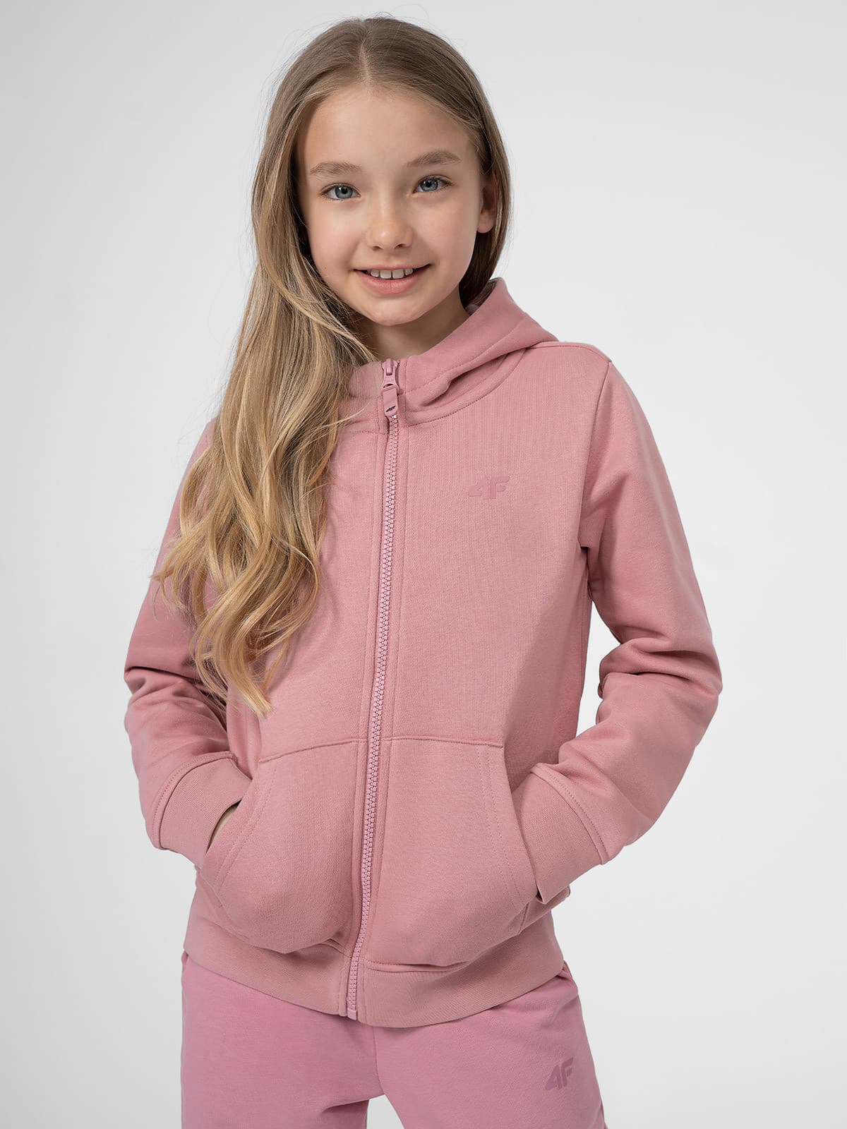 4F 4FJSS23TSWSF216 PINK Dětská mikina EU 122 4FJSS23TSWSF216 PINK - náhled 1