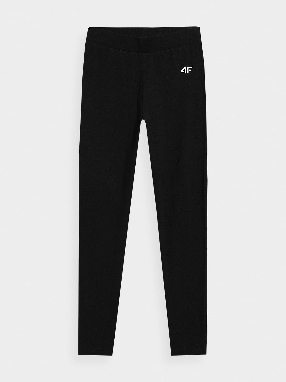 4F 4FJSS23TTIGF038 DEEP BLACK Dětské legíny EU 122 4FJSS23TTIGF038 DEEP BLACK - náhled 4