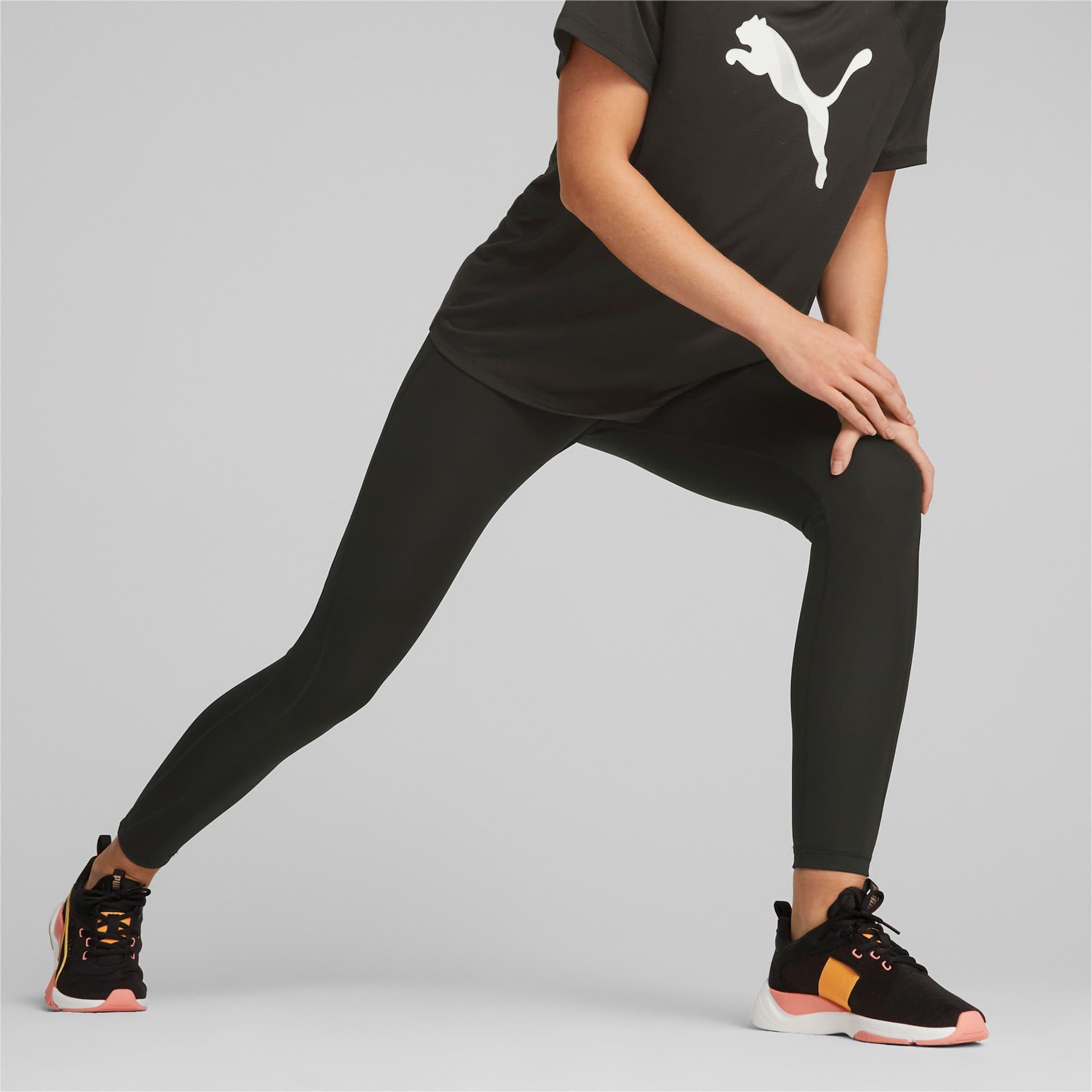 Puma EVOSTRIPE High-Waist Tights Dámské legíny US L 673082-01 - náhled 3