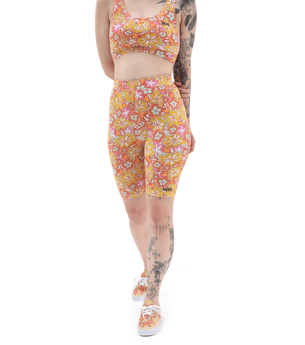 Vans WM FLYING V PRINT LEGGING SHORT Dámské legínové kraťasy US L VN0A7PNEBM51 - náhled 3