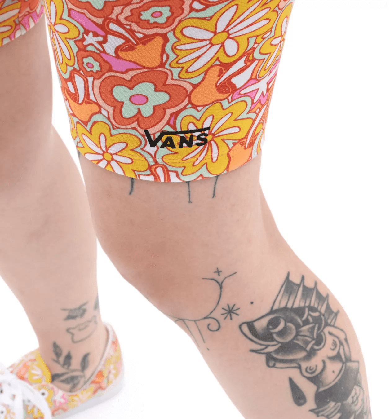 Vans WM FLYING V PRINT LEGGING SHORT Dámské legínové kraťasy US L VN0A7PNEBM51 - náhled 5