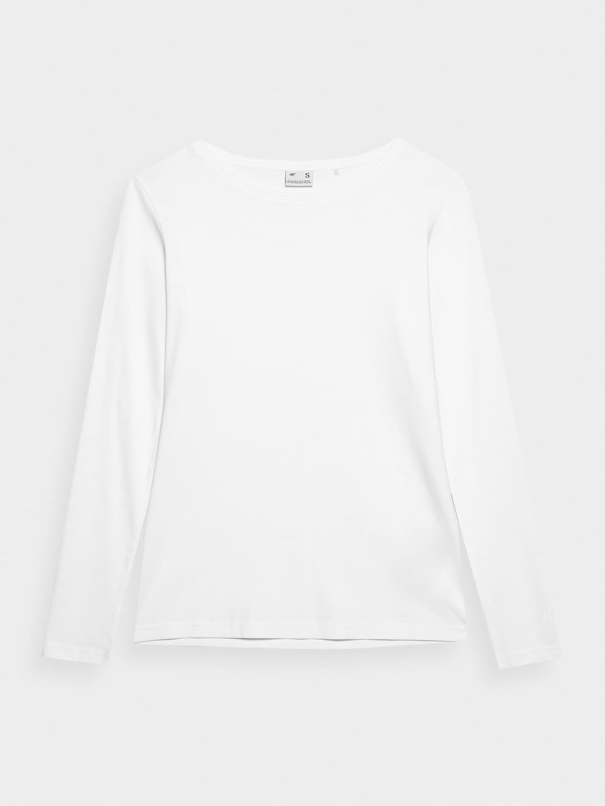 4F 4FSS23TLONF085 WHITE Dámské tričko US XL 4FSS23TLONF085 WHITE