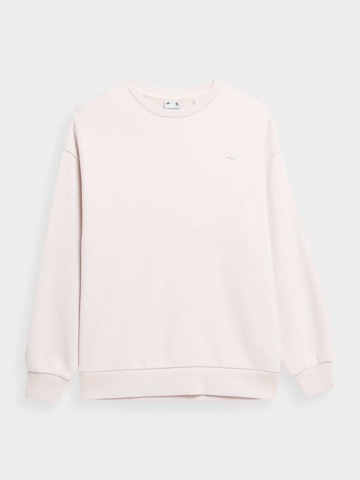 4F 4FSS23TSWSF537 CREME Dámská mikina US L 4FSS23TSWSF537 CREME - náhled 3