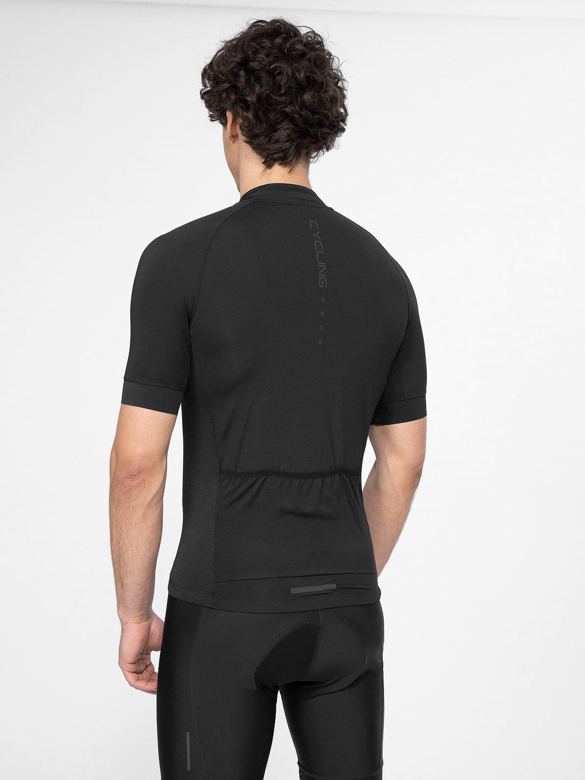 4F 4FSS23TFTSM173 DEEP BLACK Pánský cyklistický dres US L 4FSS23TFTSM173 DEEP BLACK - náhled 2