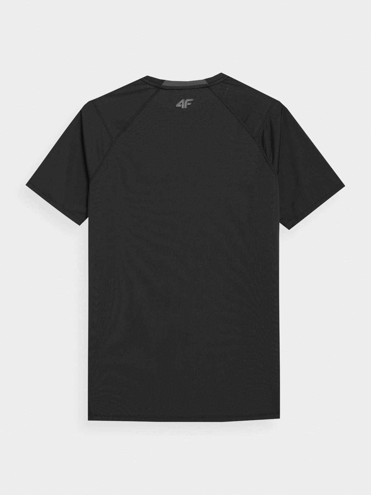 4F 4FSS23TFTSM163 DEEP BLACK Pánské tričko US 3XL 4FSS23TFTSM163 DEEP BLACK - náhled 4