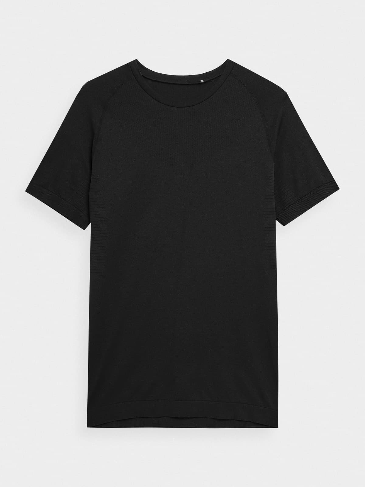4F 4FSS23TFTSM141 DEEP BLACK Pánské tričko US L/XL 4FSS23TFTSM141 DEEP BLACK - náhled 2