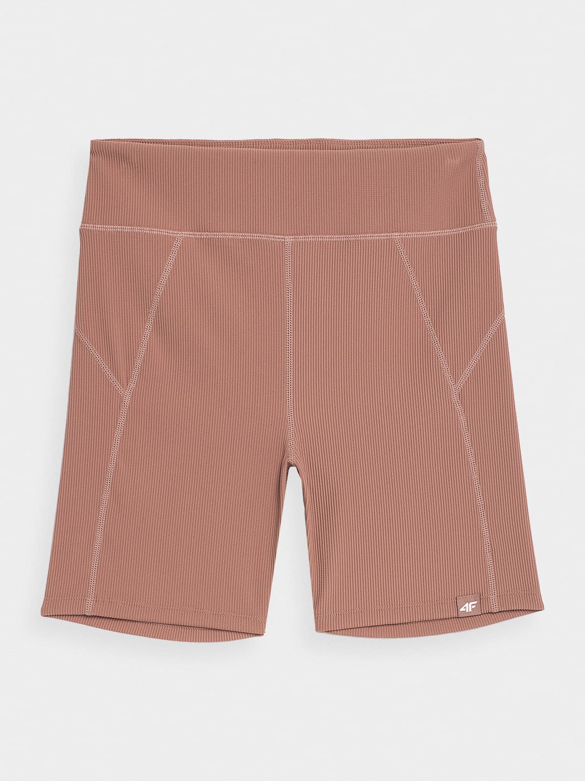 4F 4FSS23TTIGF041 SALMON CORAL Dámské legínové kraťasy US
